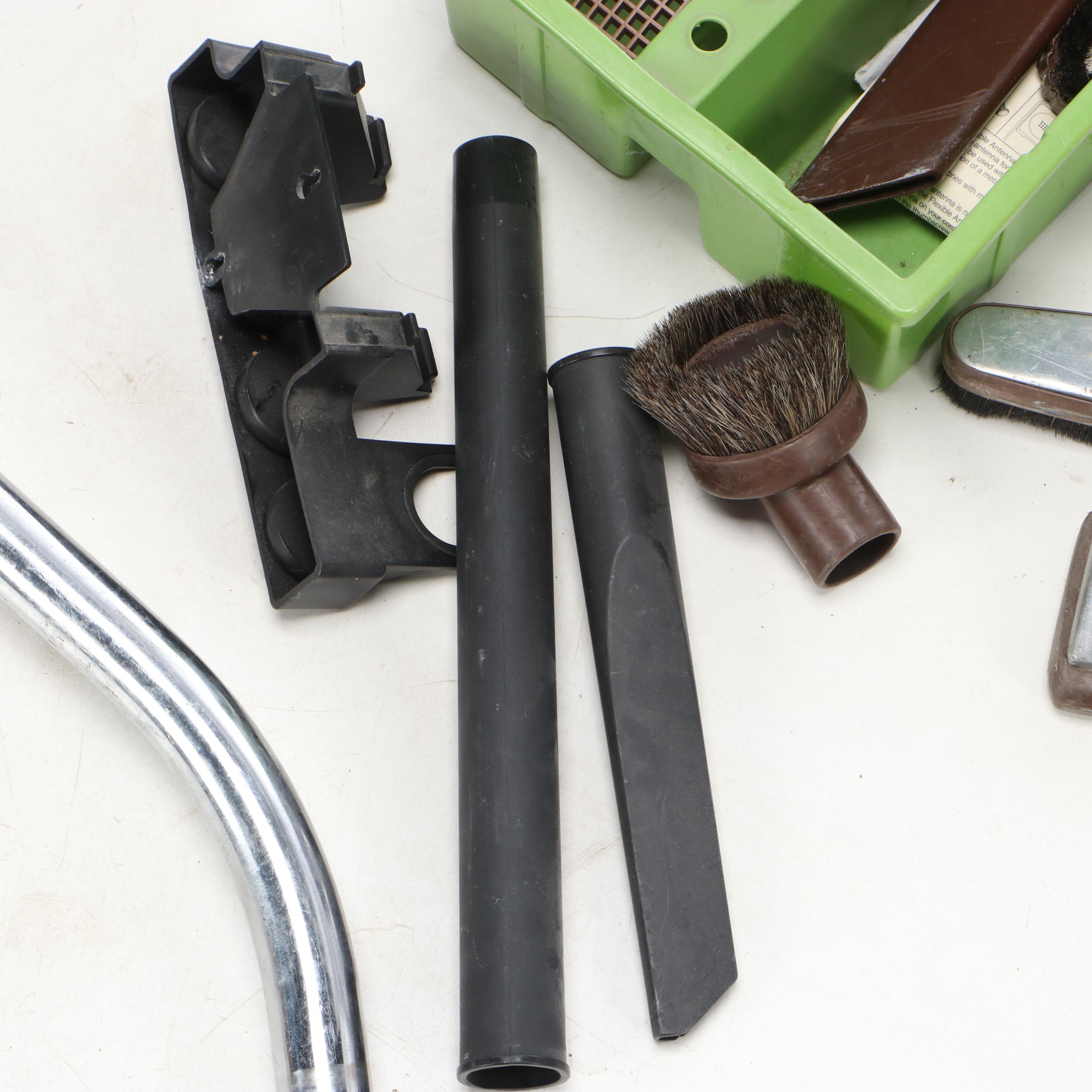 Rainbow Model D Canister Vacuum with Attachments, Mid to Late 20th Century