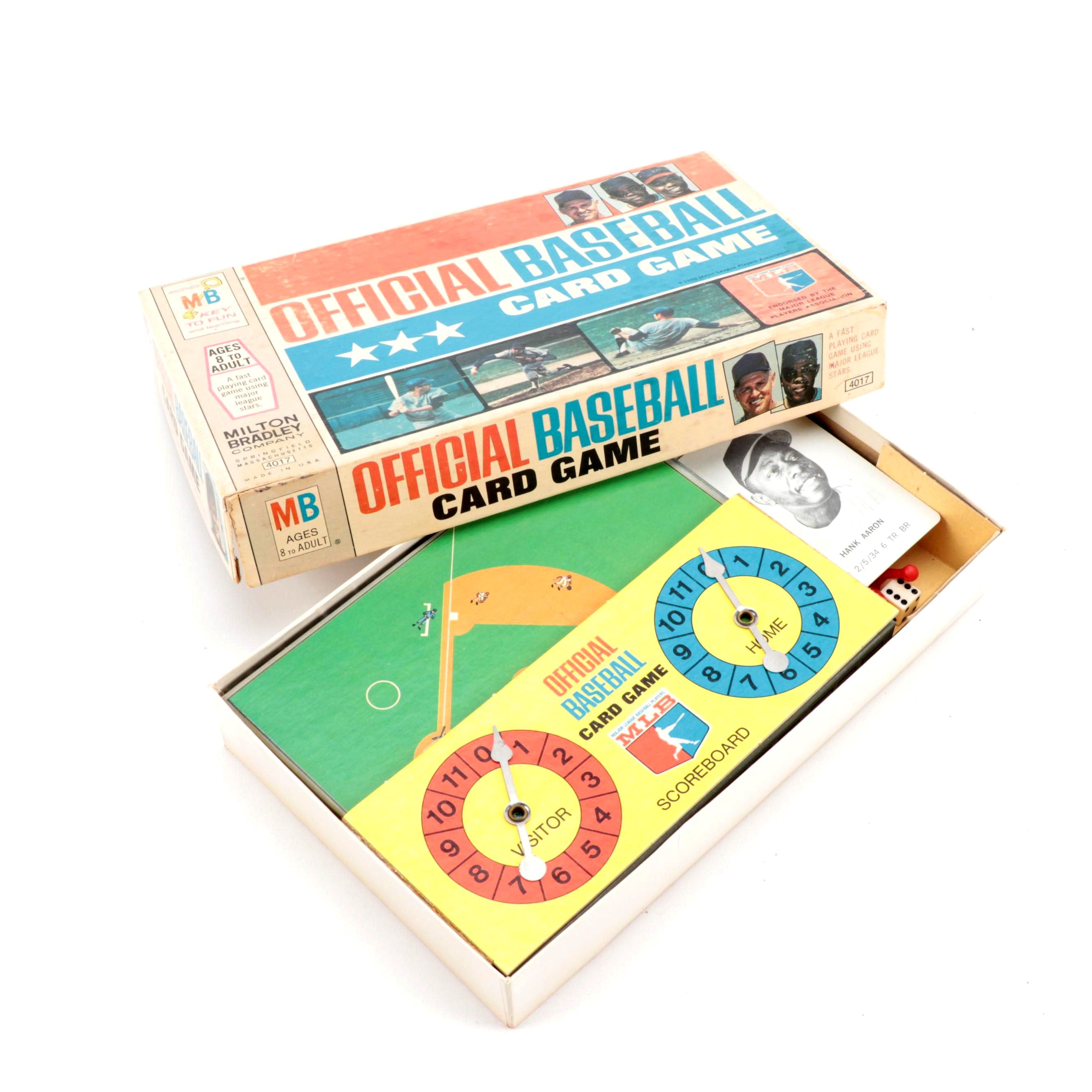1970 Milton Bradley "Official Baseball Game" Complete with Player Cards