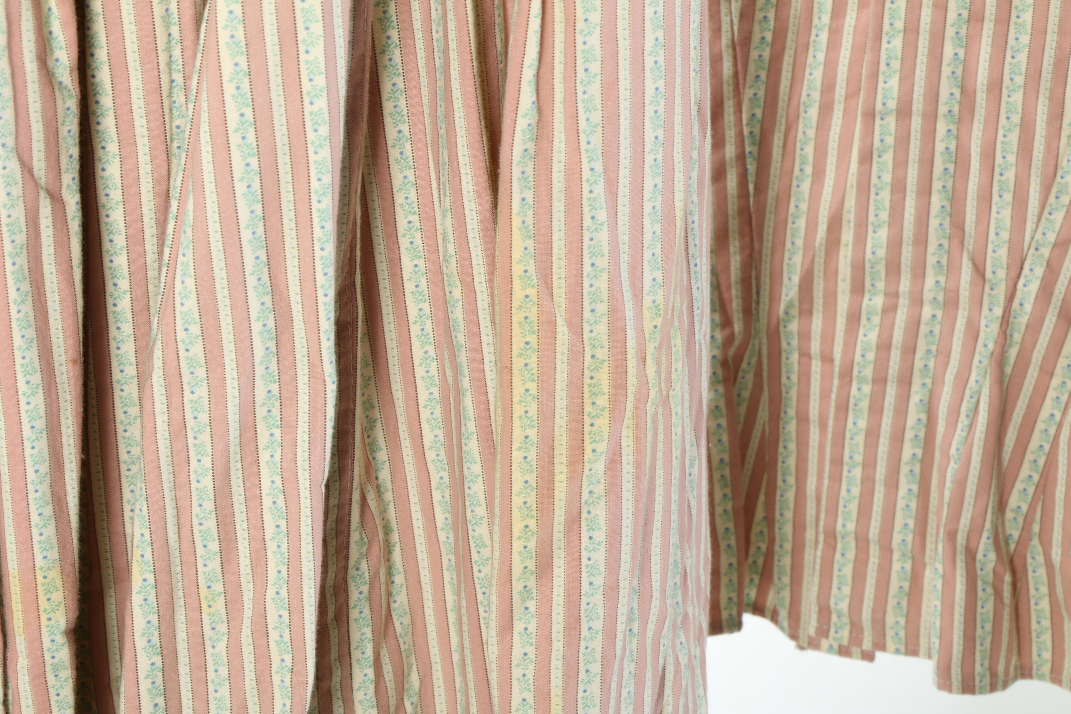 Reenactment Civil War Day Dresses with Hoop Skirt