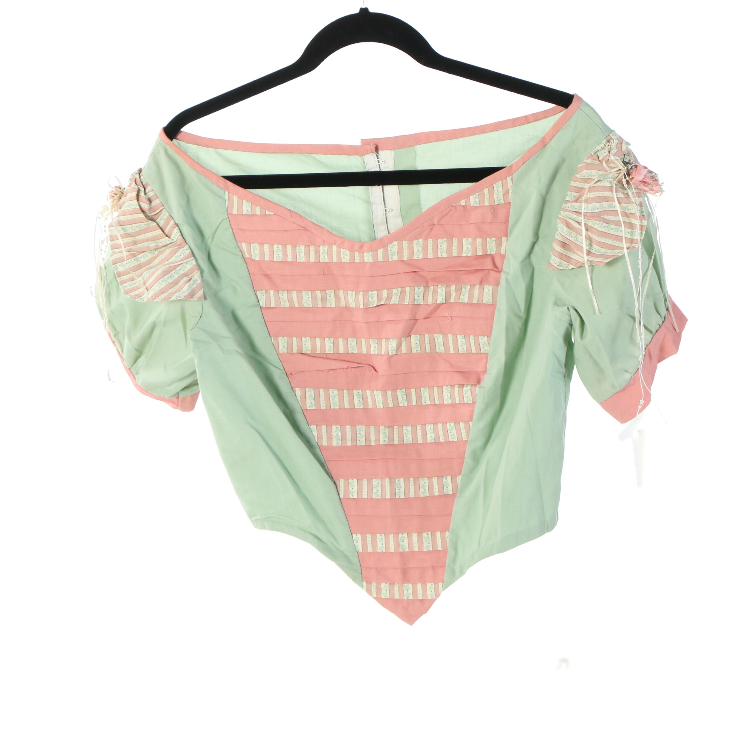 Reenactment Civil War Day Dresses with Hoop Skirt