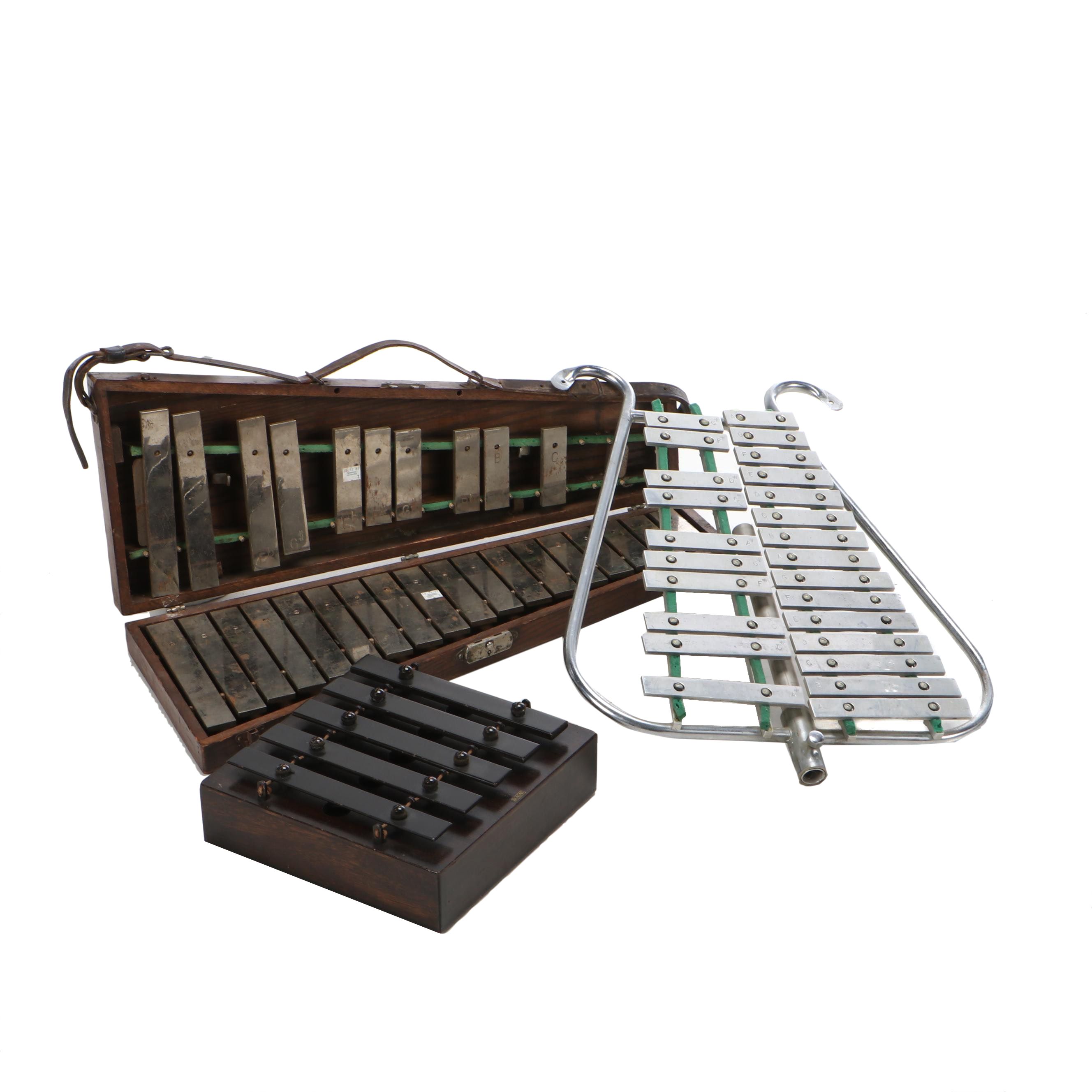 Jen-Co and Rudolph Wulitzer Glockenspiels with Deagan Chimes