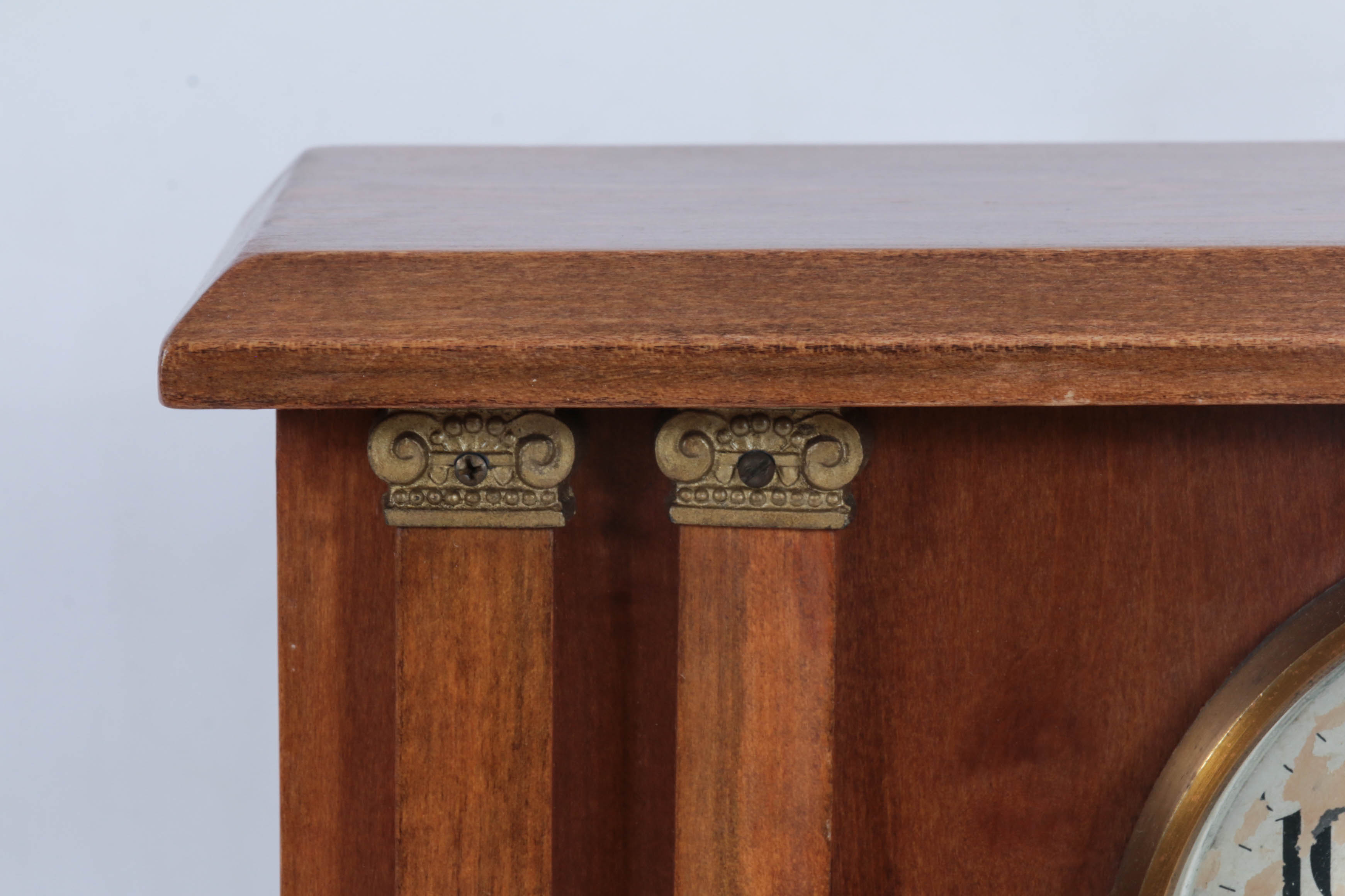 E. Ingraham & Co. Oak "Howard" Mantel Clock, Early 20th Century