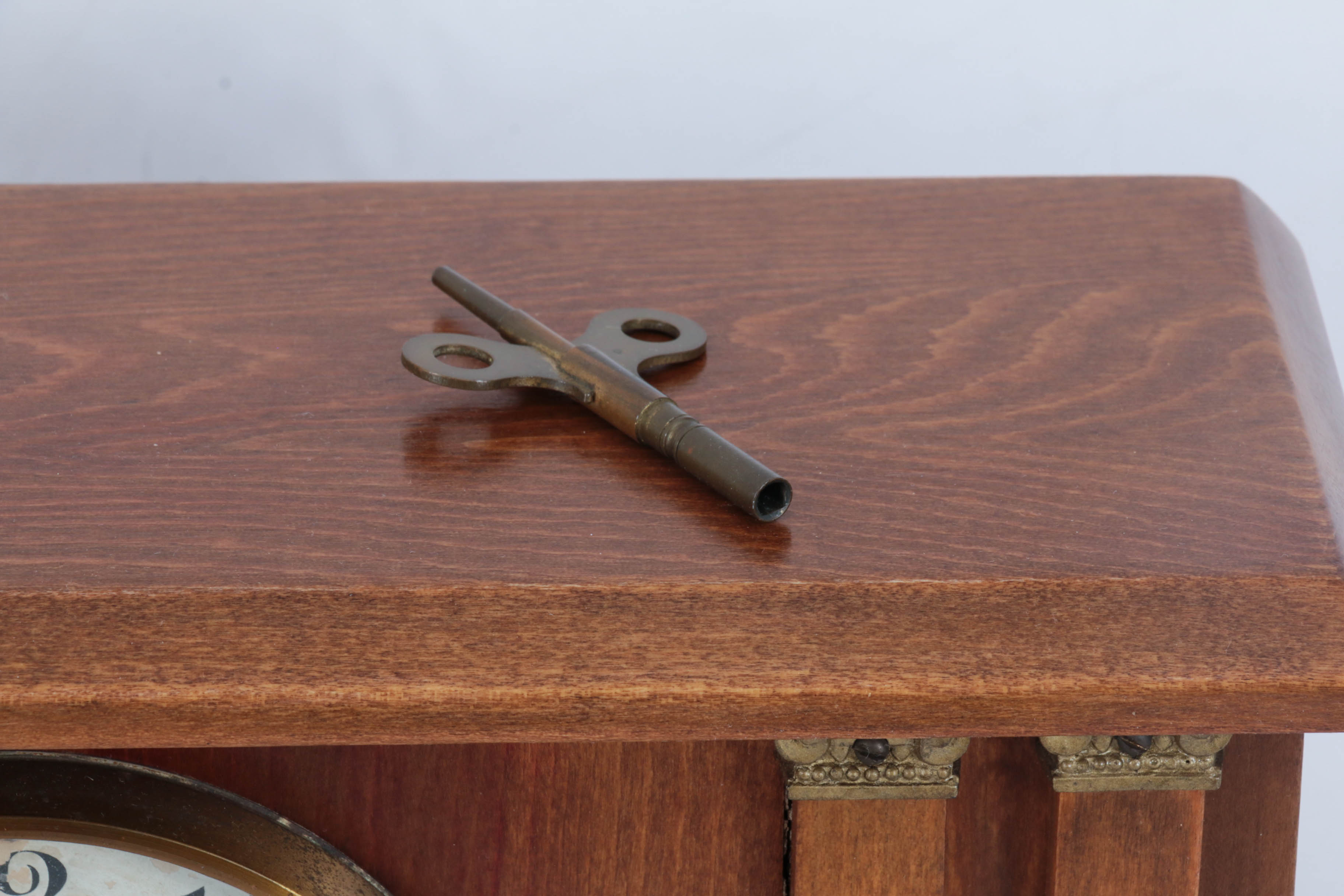 E. Ingraham & Co. Oak "Howard" Mantel Clock, Early 20th Century