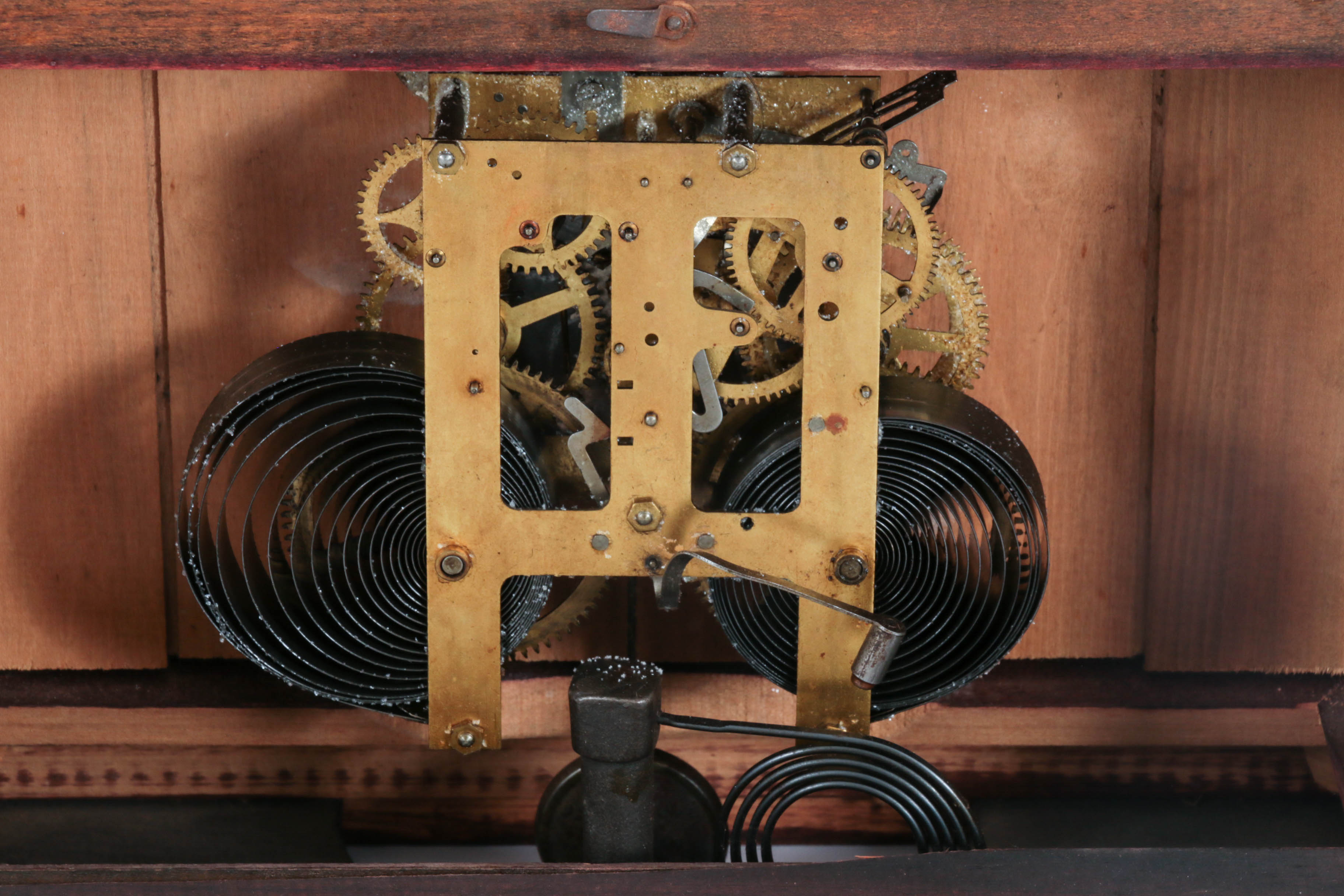 E. Ingraham & Co. Oak "Howard" Mantel Clock, Early 20th Century