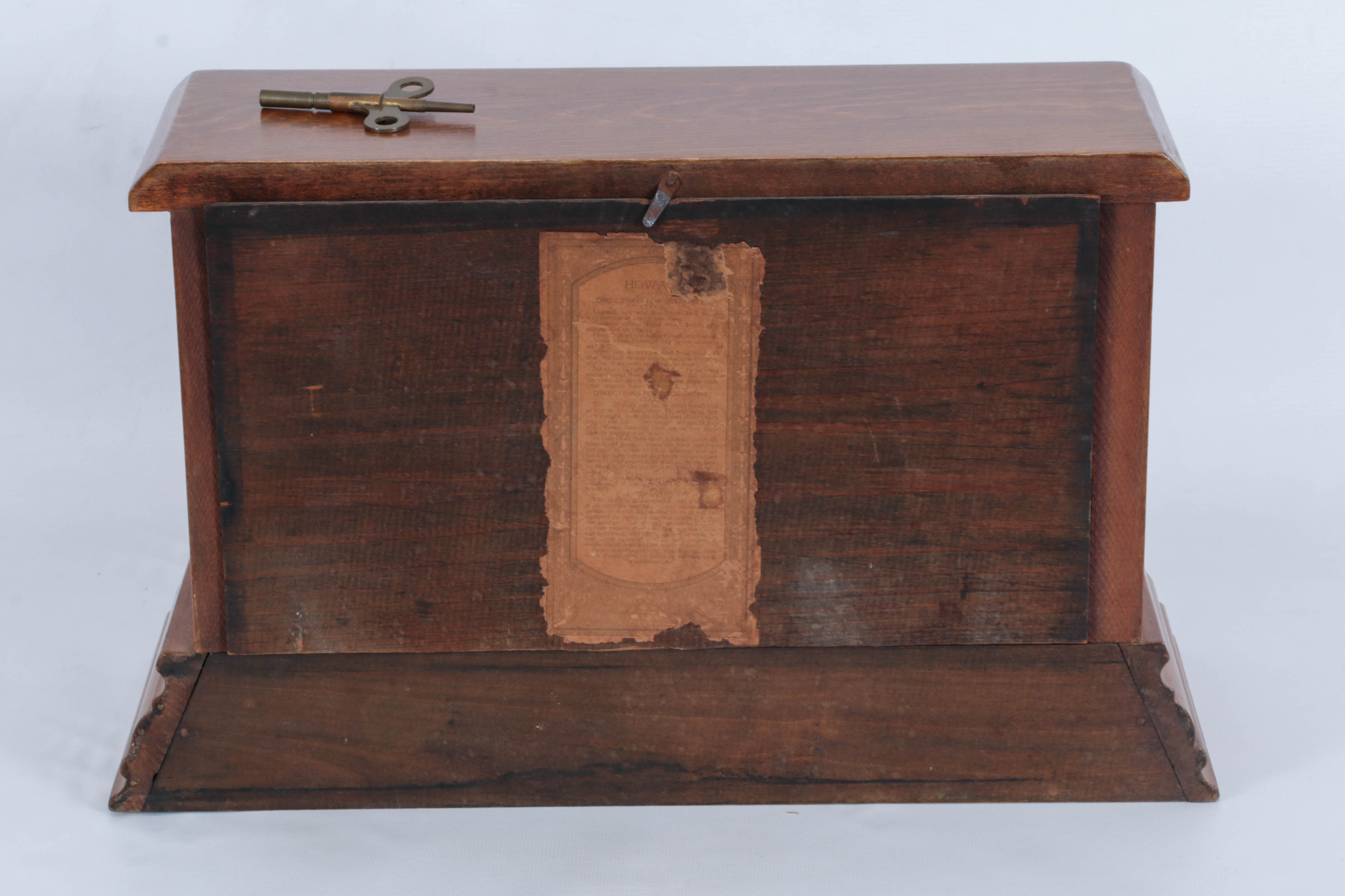 E. Ingraham & Co. Oak "Howard" Mantel Clock, Early 20th Century