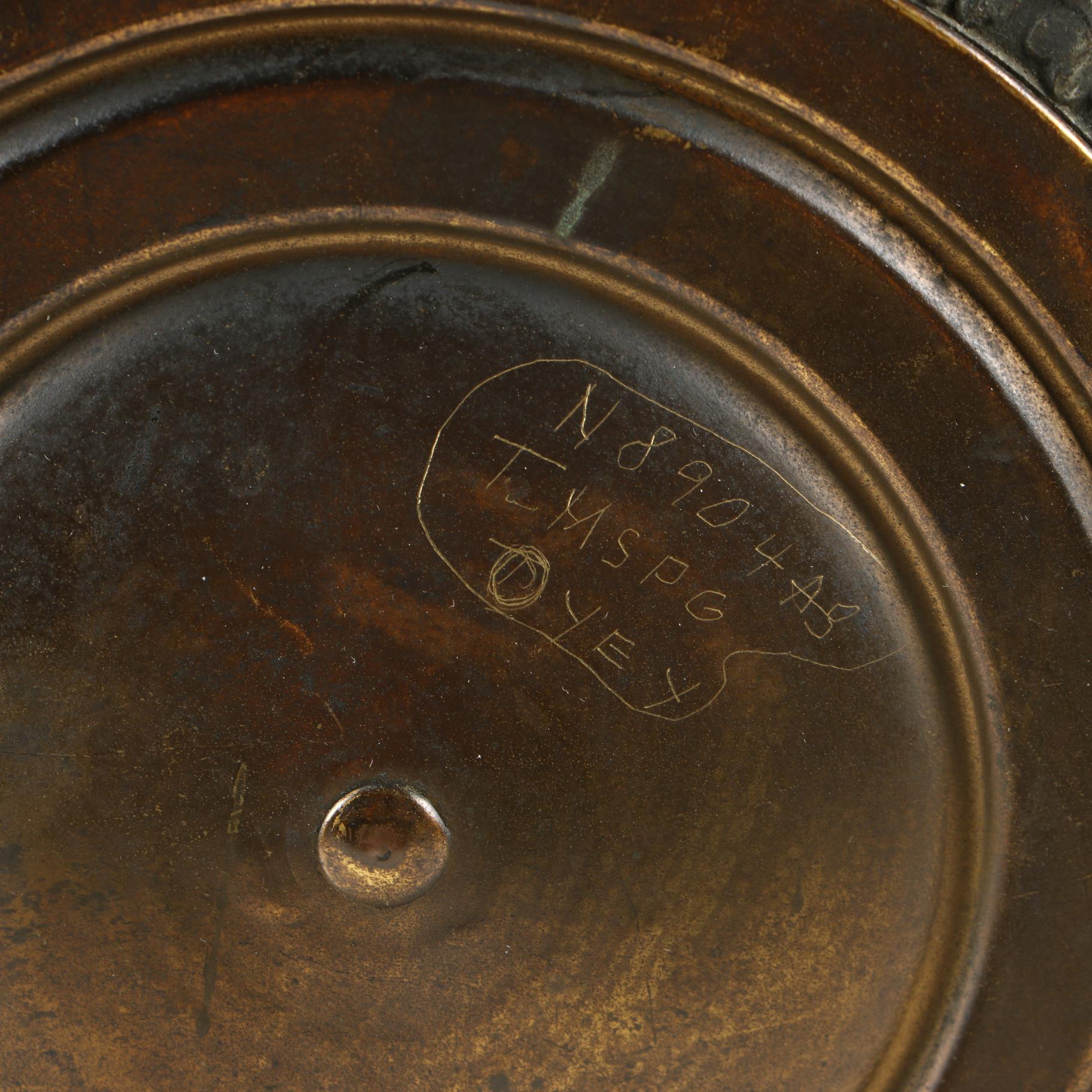 Ansonia Figural Mantle Clock of Isaac Newton