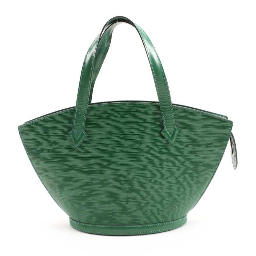 Louis Vuitton Saint Jacques PM Bag in Borneo Green Epi Leather