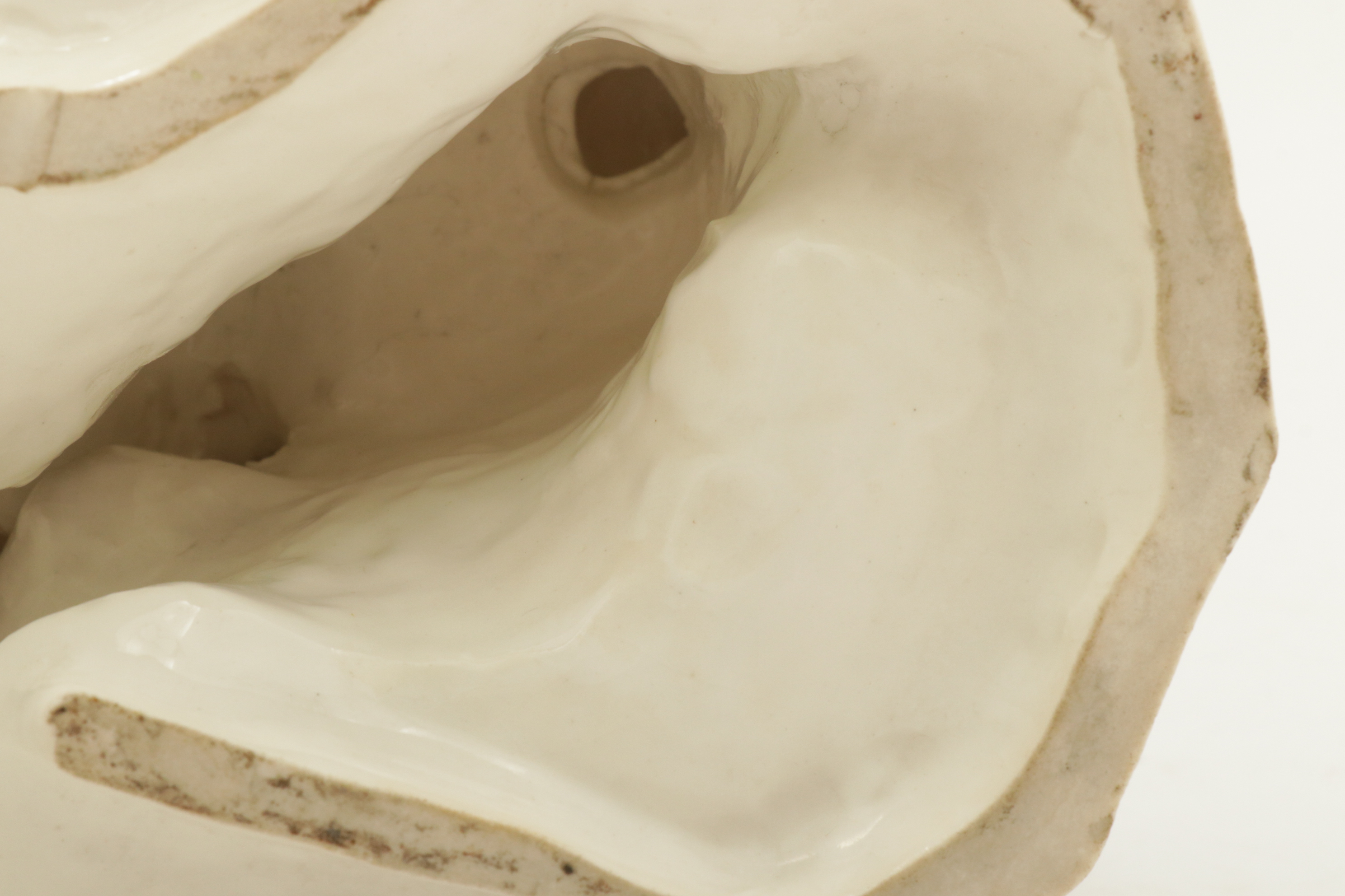 Soviet Russian Porcelain Group "Radio for the Village" by Naum Kongiser