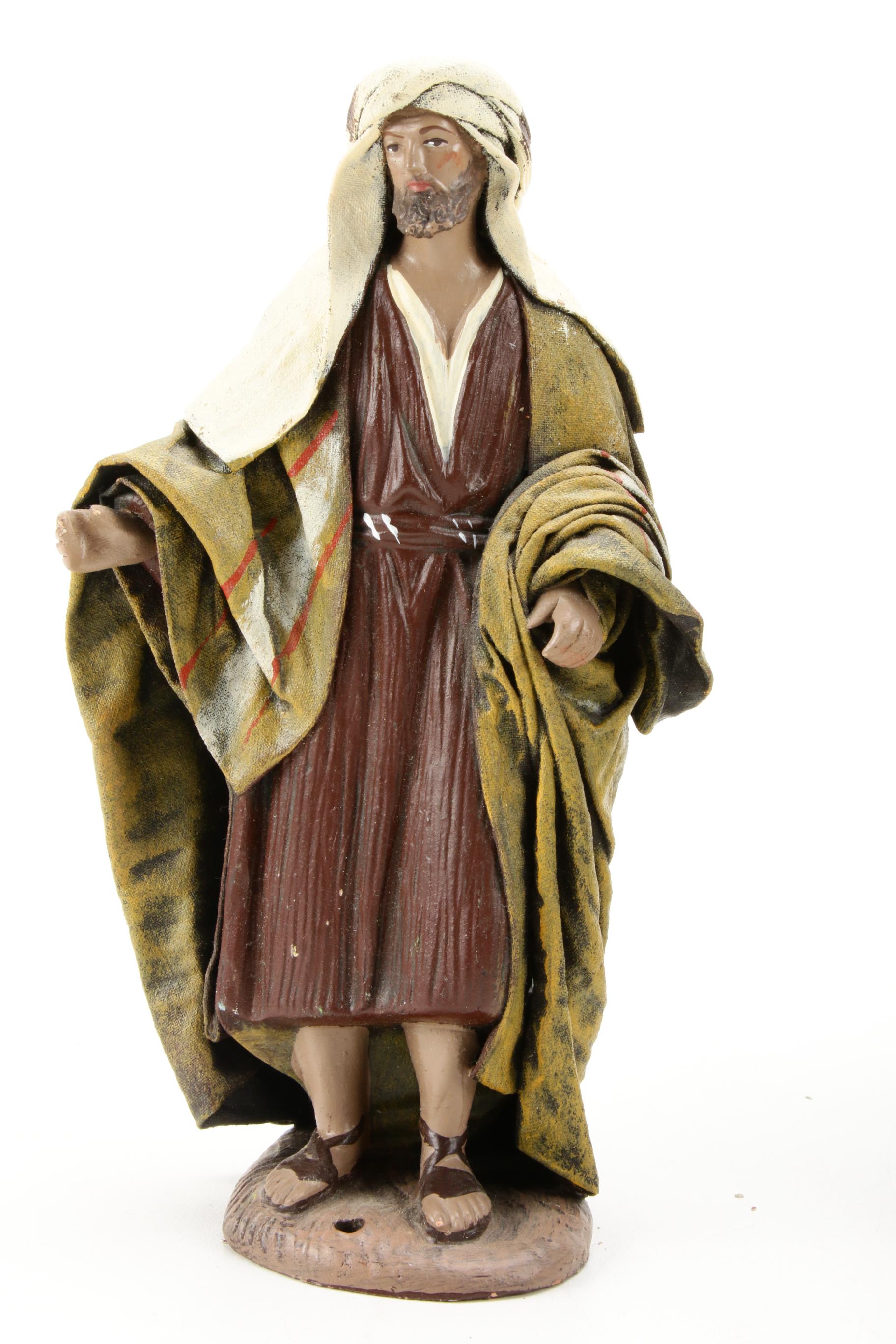 Handcrafted J. Puig Llobera Nativity Figurines
