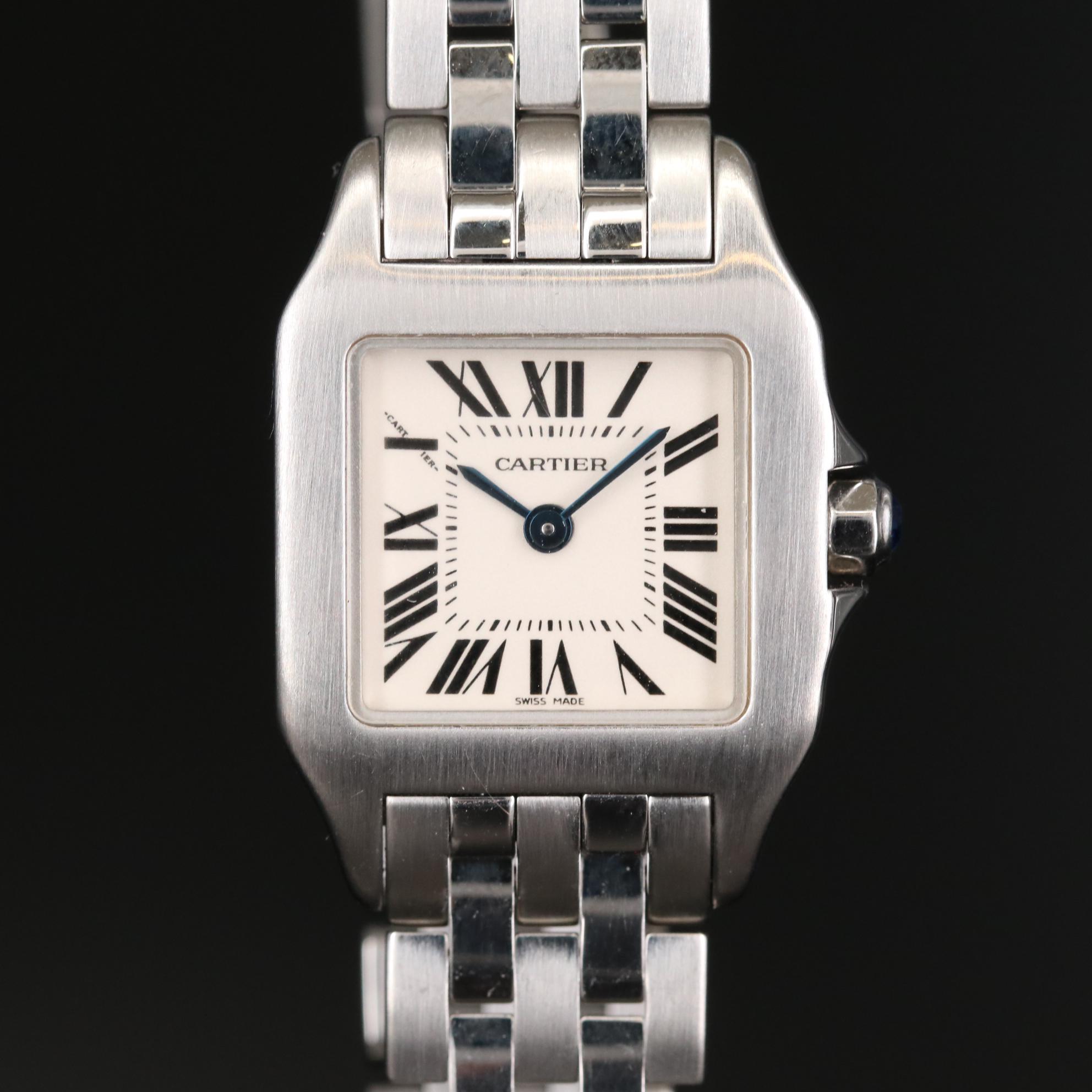 Cartier Santos Demoisello Stainless Steel Quartz Watch