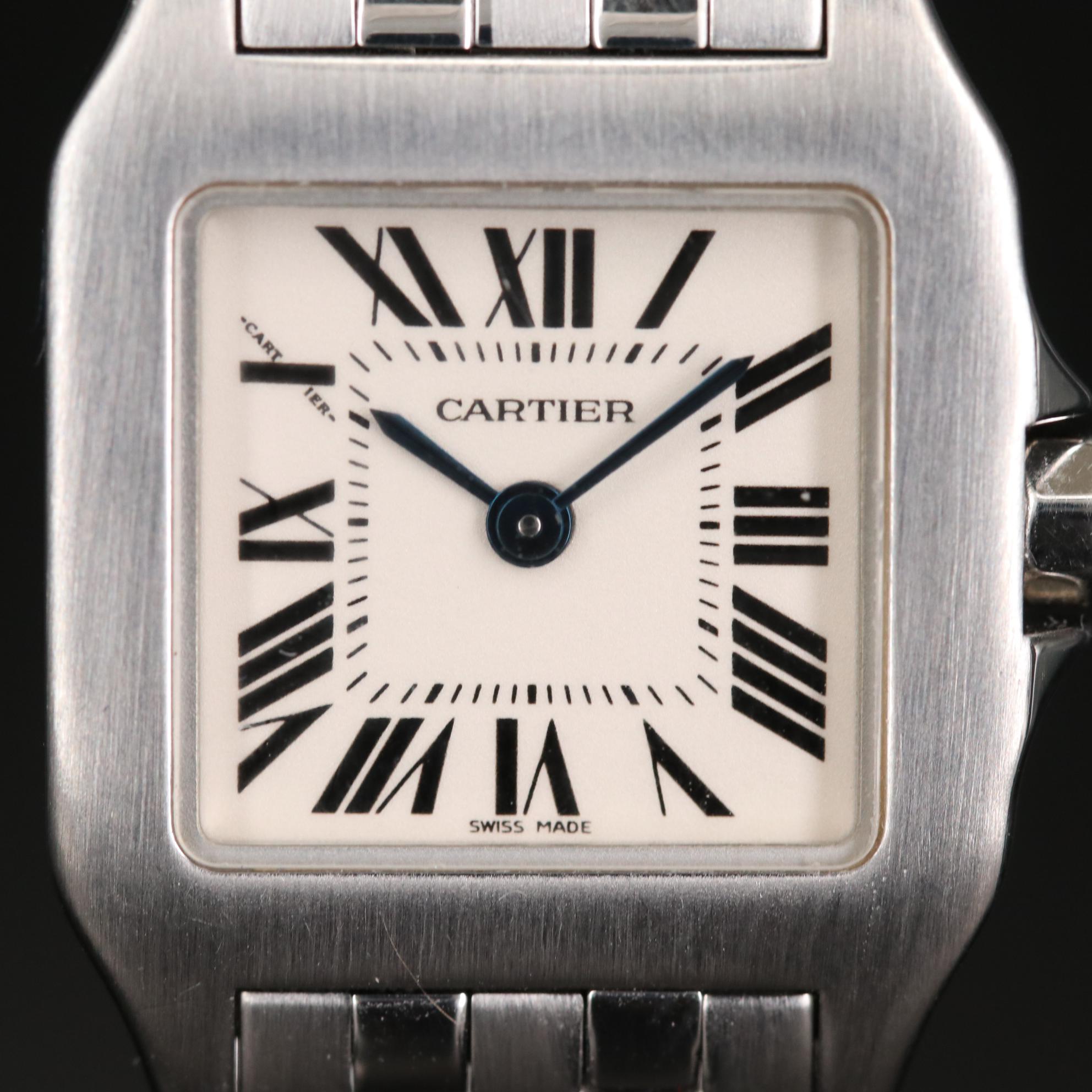 Cartier Santos Demoisello Stainless Steel Quartz Watch
