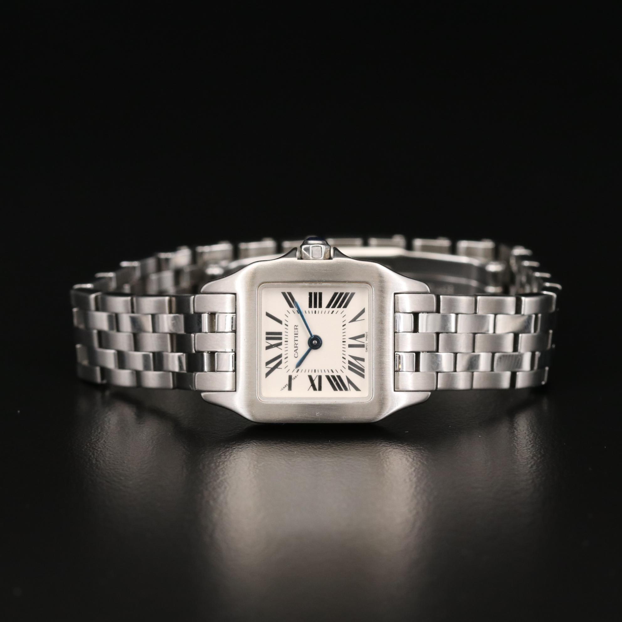 Cartier Santos Demoisello Stainless Steel Quartz Watch