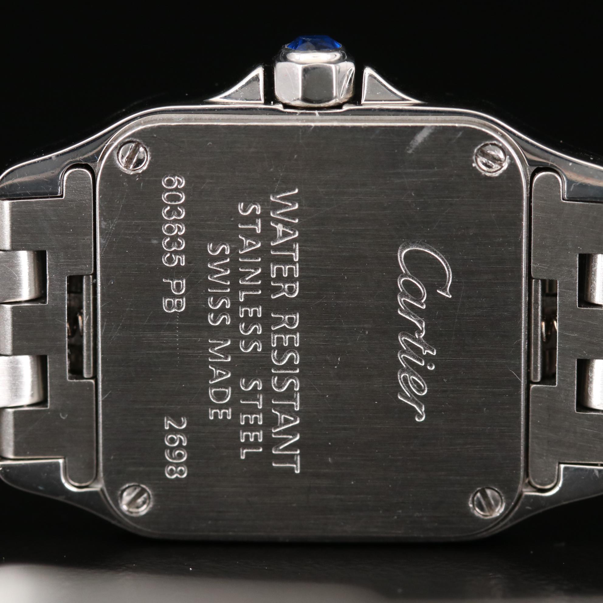 Cartier Santos Demoisello Stainless Steel Quartz Watch