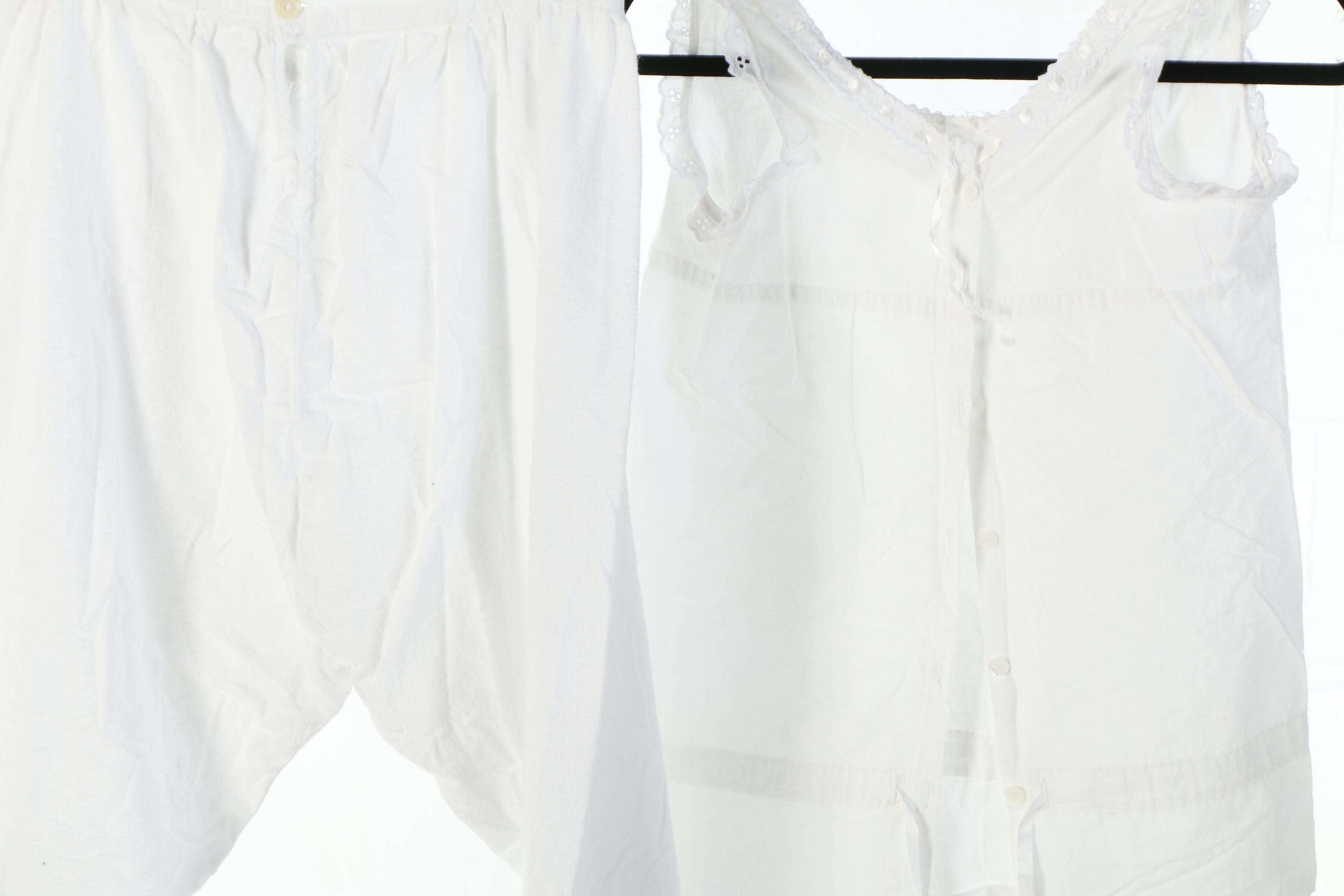 Reenactment Civil War Undergarments and Sleepwear