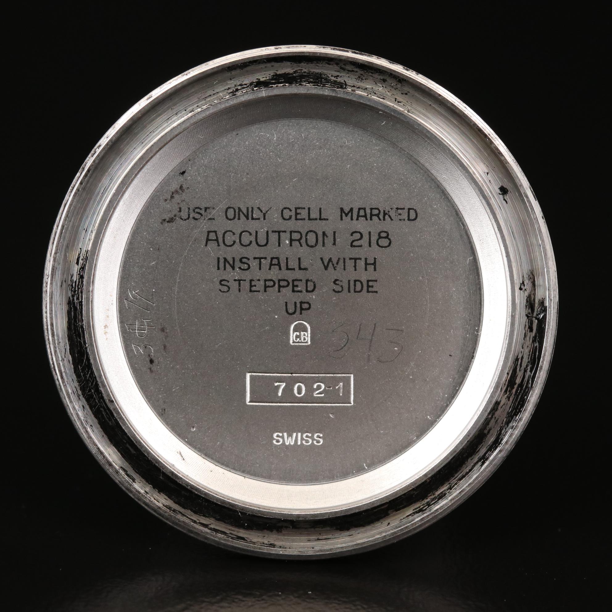 Vintage Bulova Accutron Deep Sea 666 Feet "Devil Diver" Watch