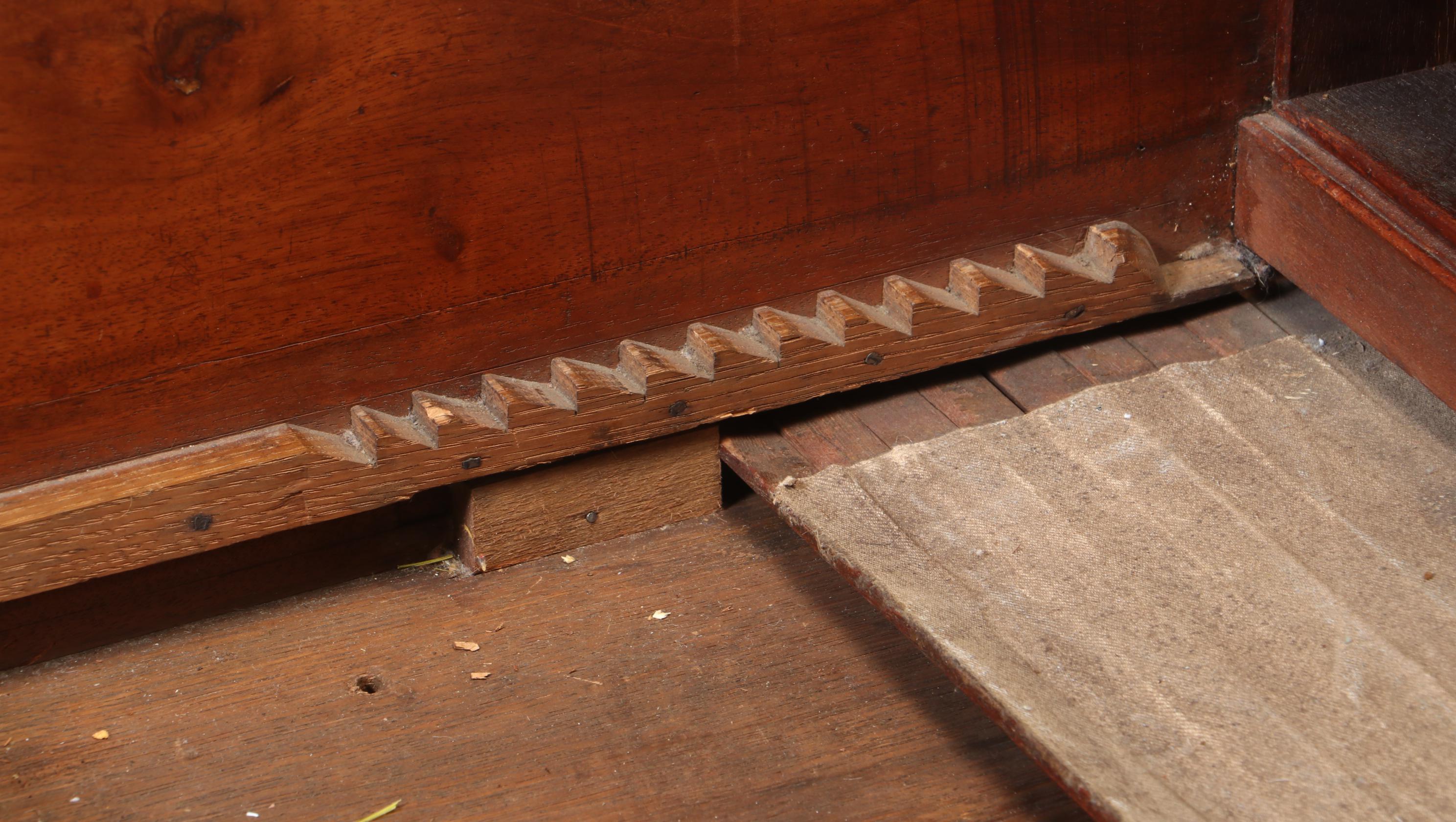 George III Mahogany Tambour Bureau, circa 1800