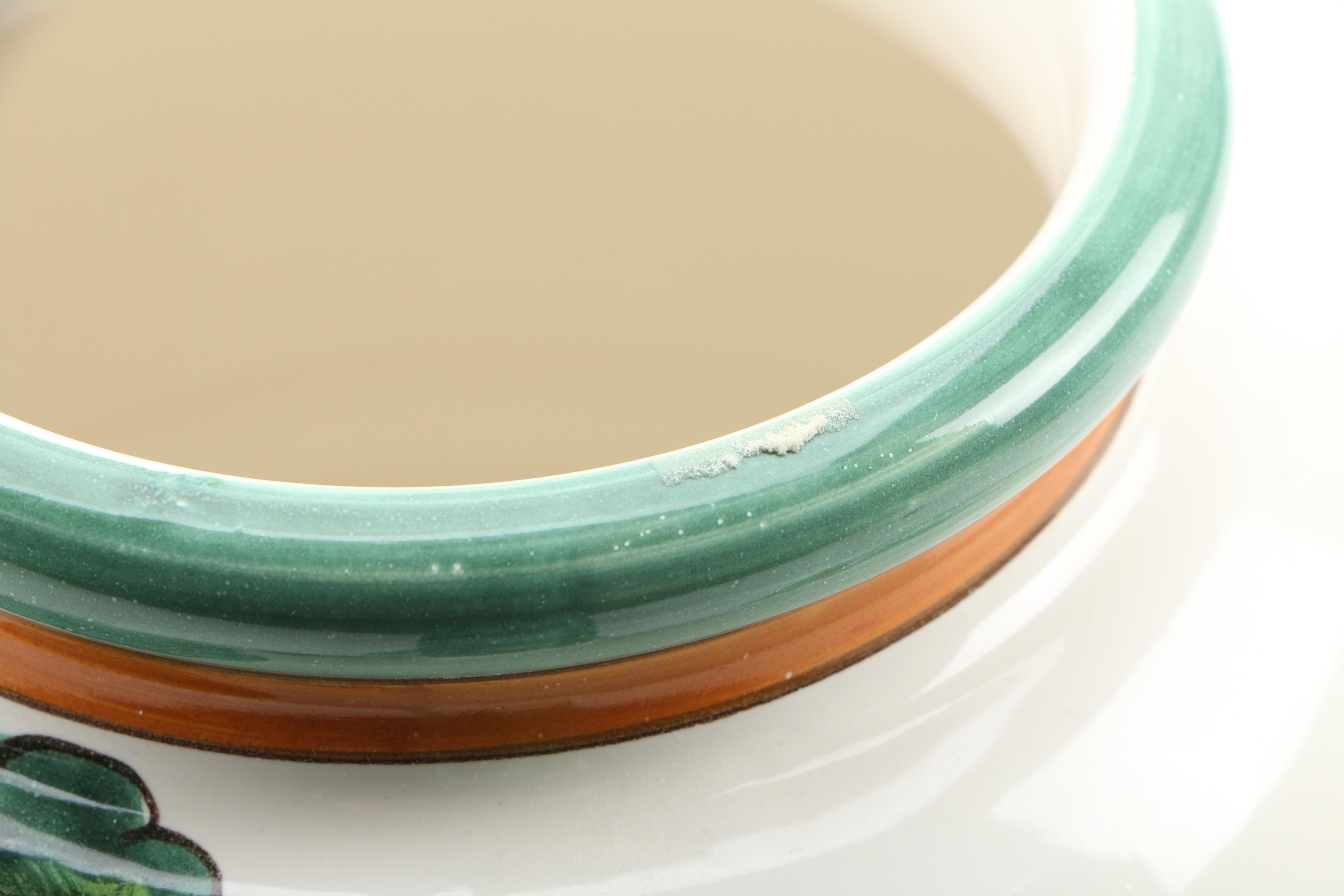 DiCamillo "Melograno Grande" Ceramic Cookie Jar, Contemporary