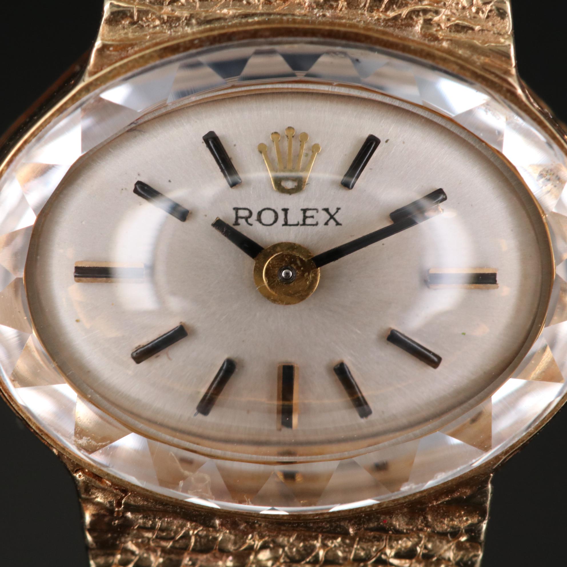 Rolex 14K Yellow Gold Manual Wind Watch