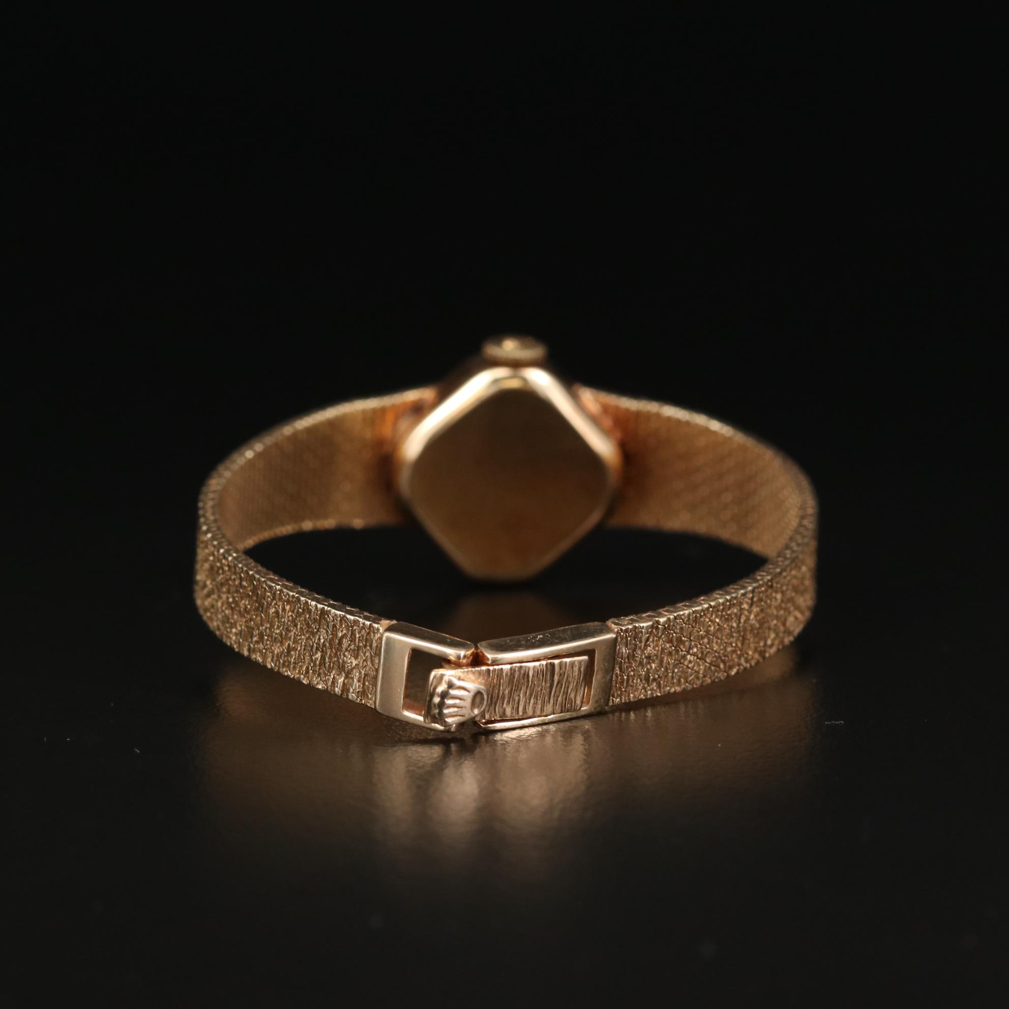 Rolex 14K Yellow Gold Manual Wind Watch