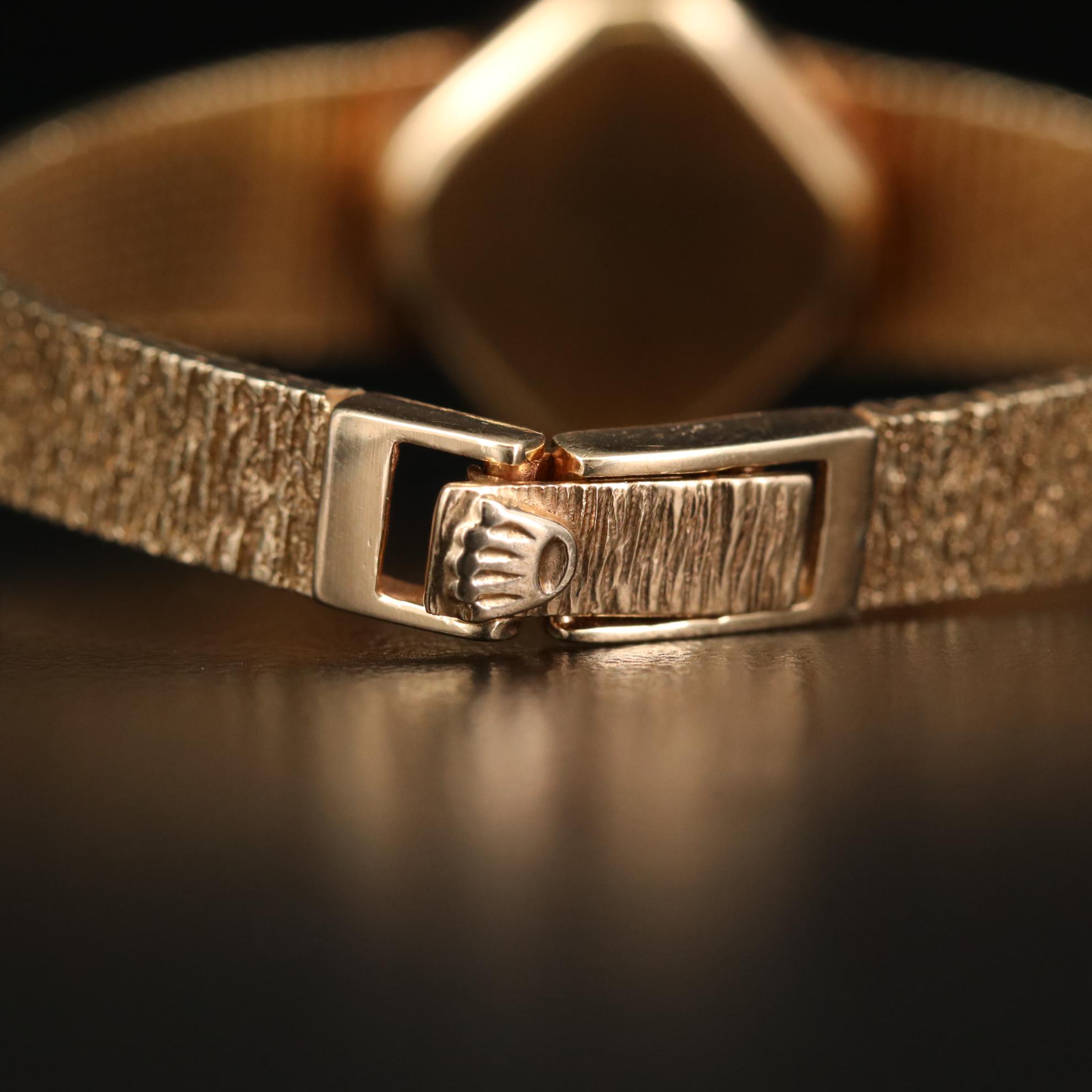 Rolex 14K Yellow Gold Manual Wind Watch