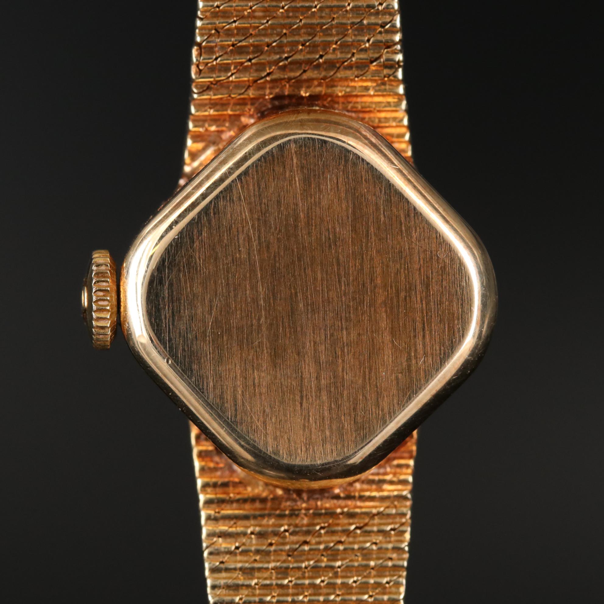 Rolex 14K Yellow Gold Manual Wind Watch