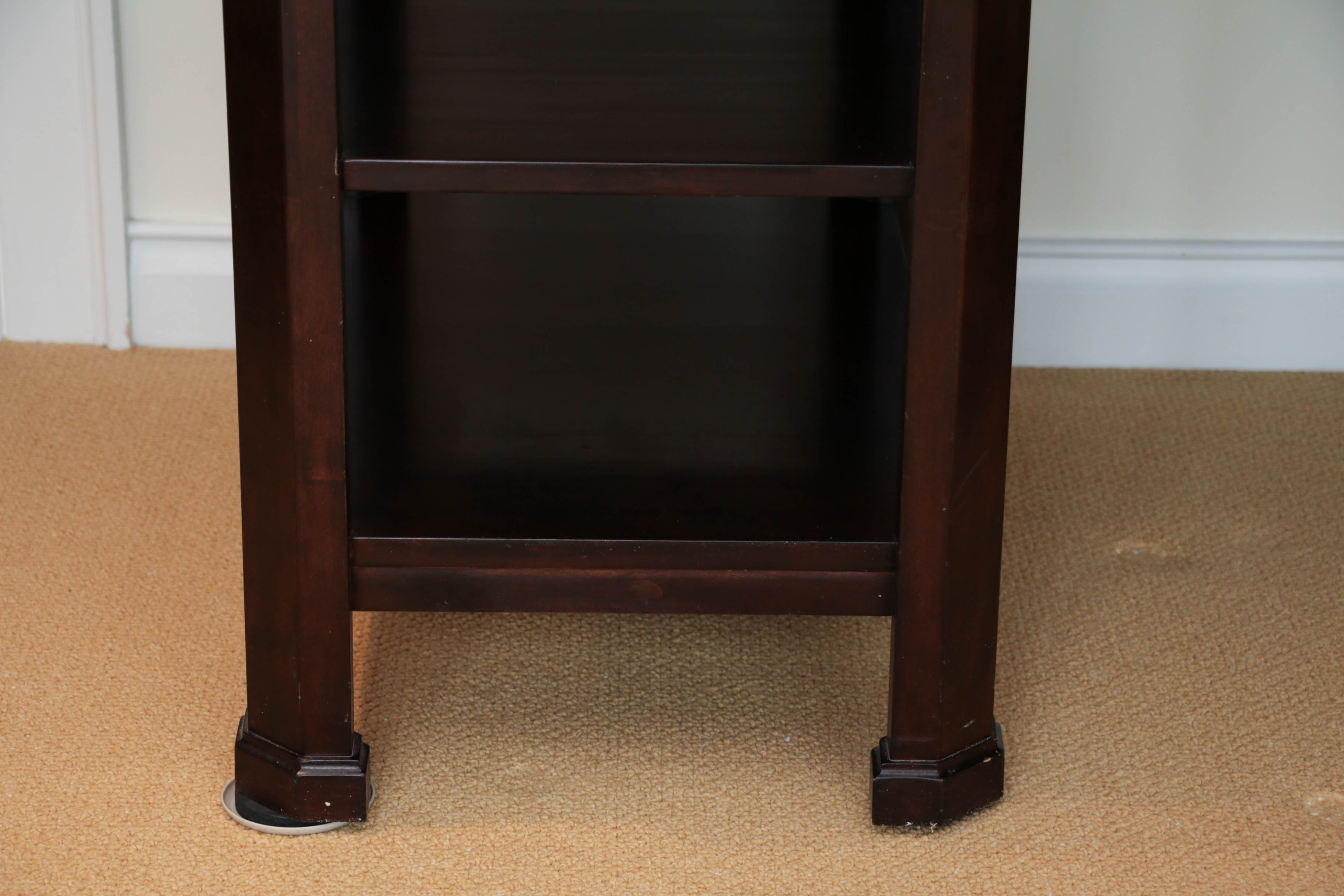 Stanley Furniture Company Wood Writing Desk in Mahogany Finish
