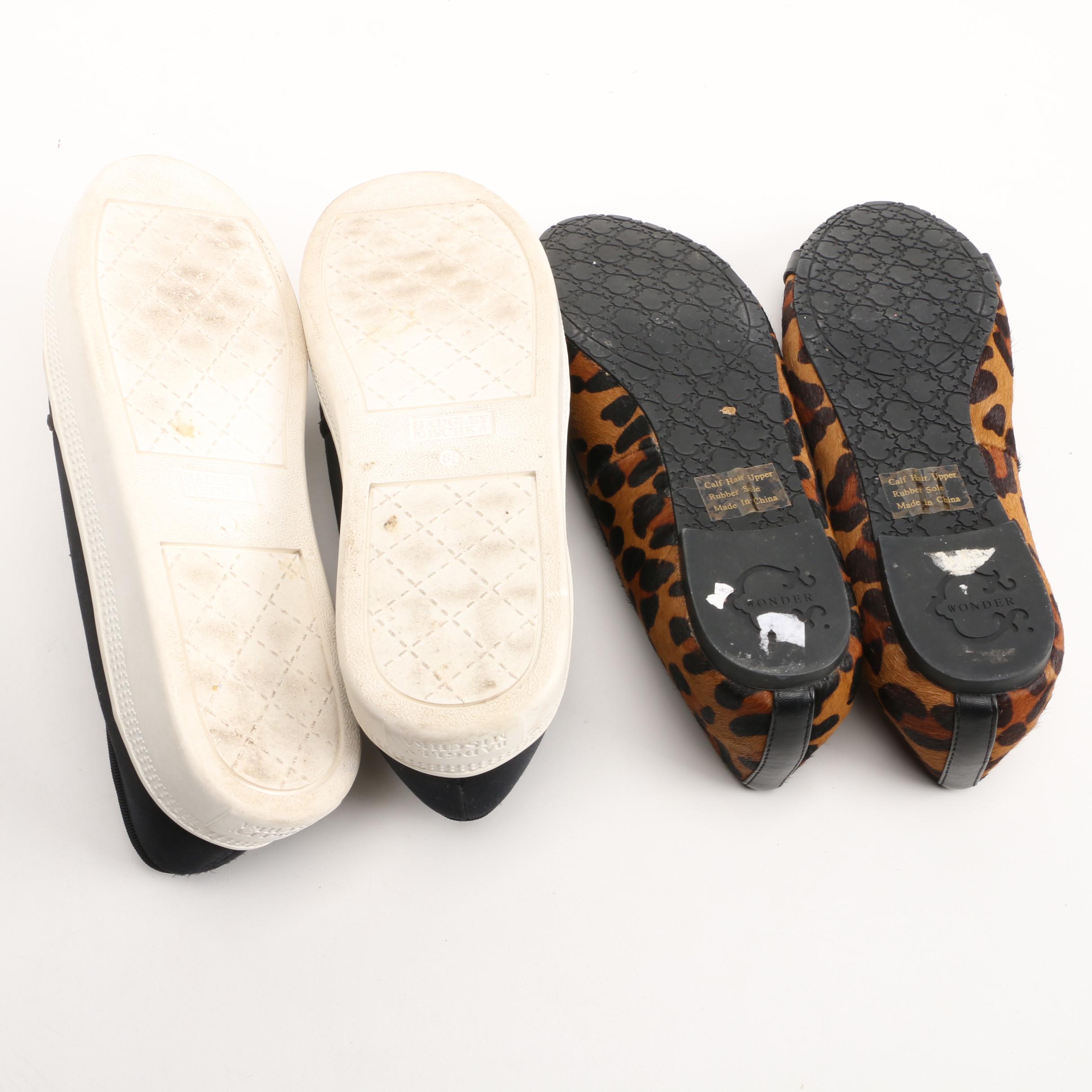 Badgley Mischka Embellished Satin Sneaker, Aldo Boots and C. Wonder Flats