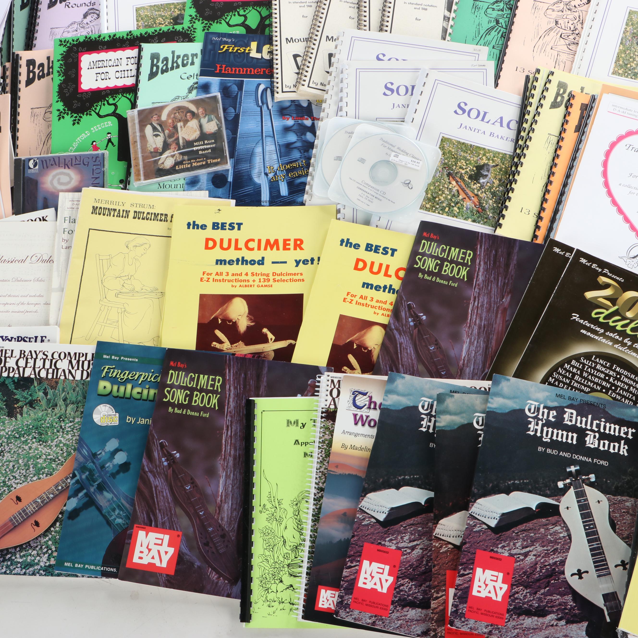 Mountain, Hammered and Fretted Dulcimer Songbooks and Instruction Manuals