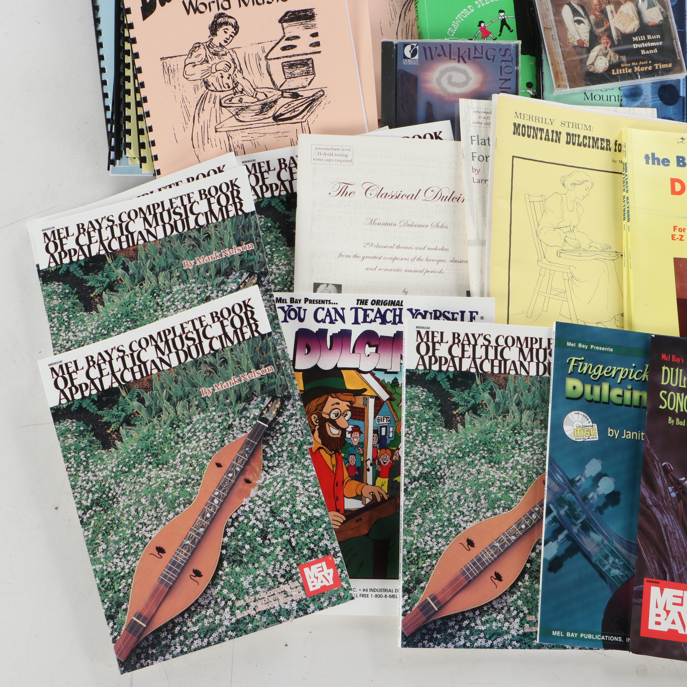 Mountain, Hammered and Fretted Dulcimer Songbooks and Instruction Manuals