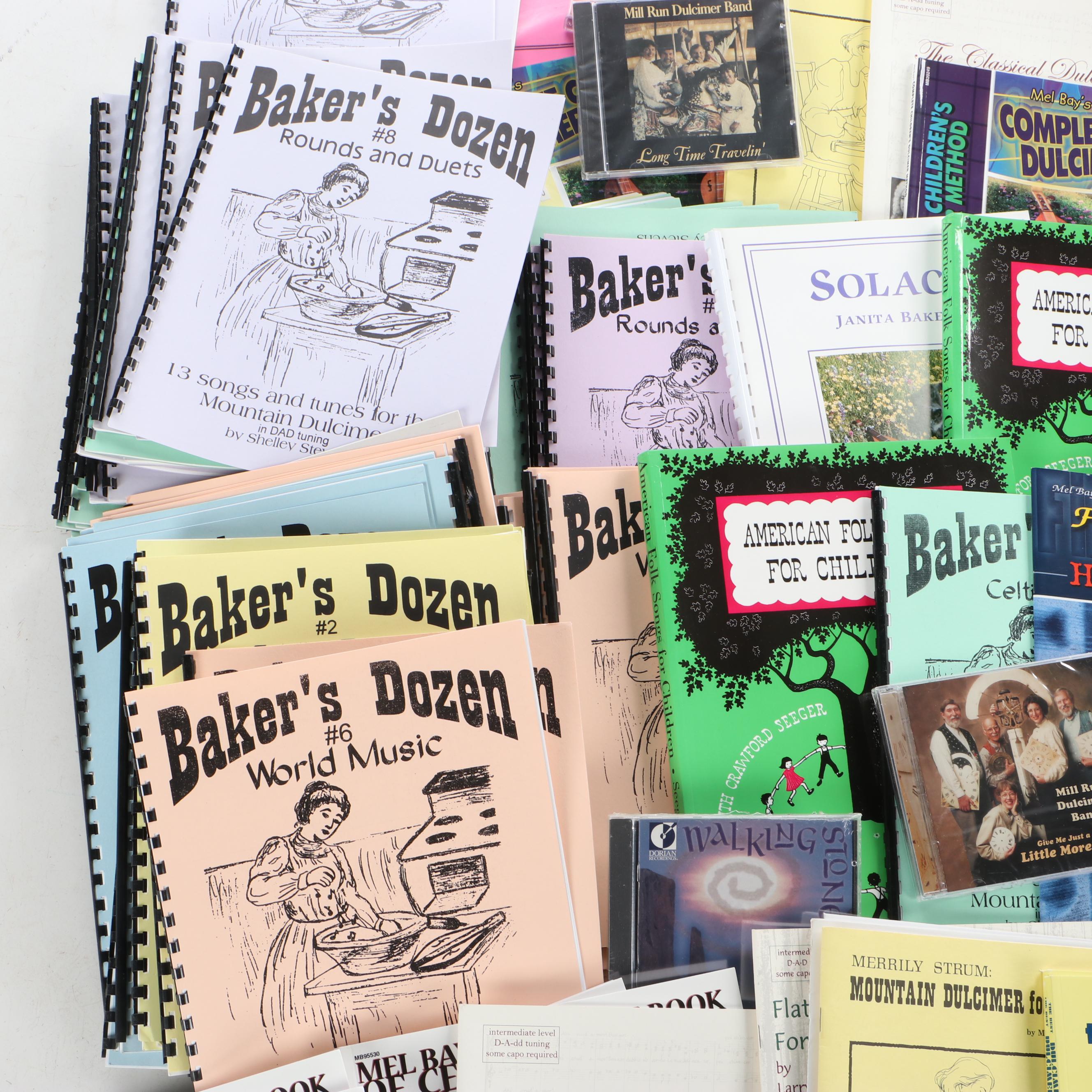 Mountain, Hammered and Fretted Dulcimer Songbooks and Instruction Manuals