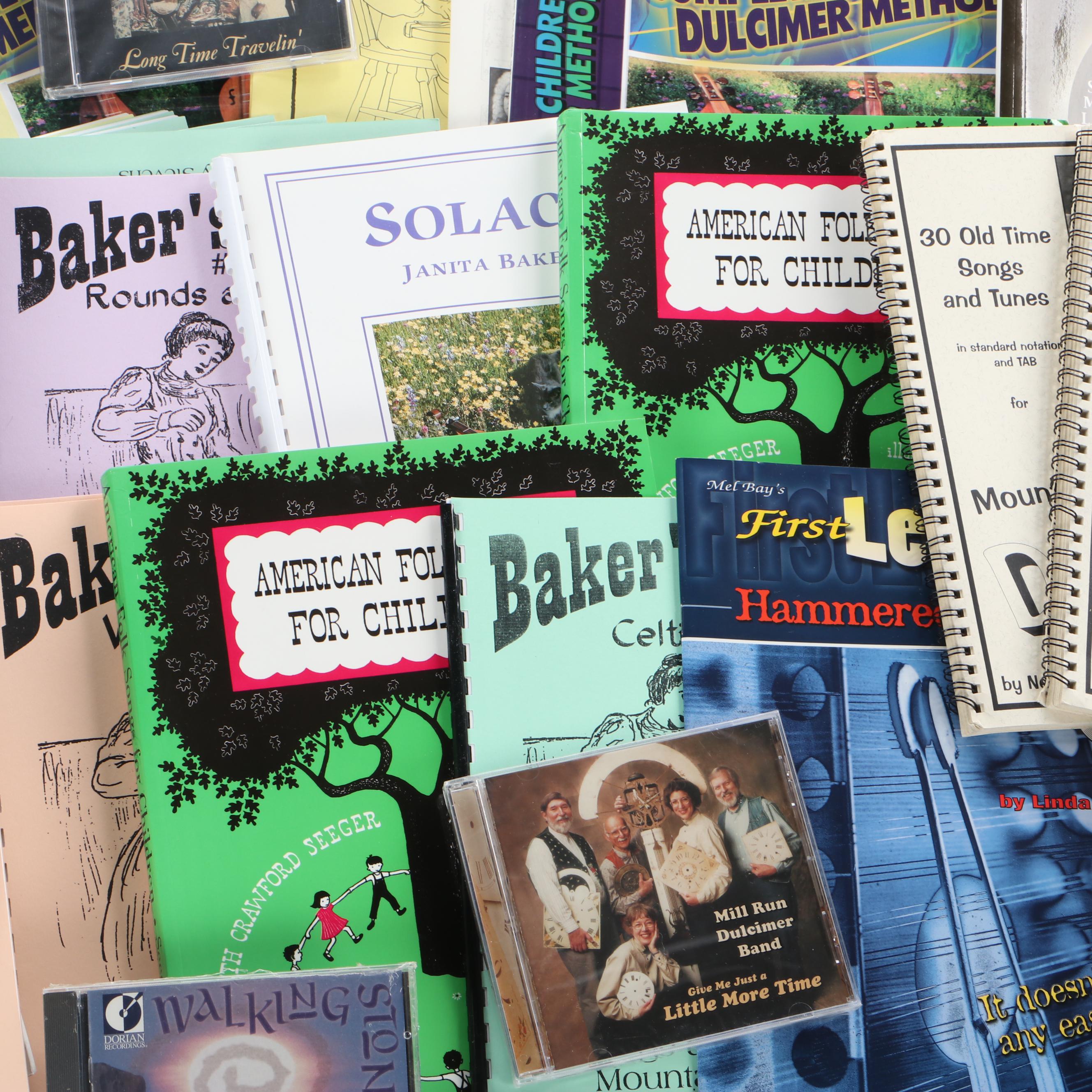 Mountain, Hammered and Fretted Dulcimer Songbooks and Instruction Manuals