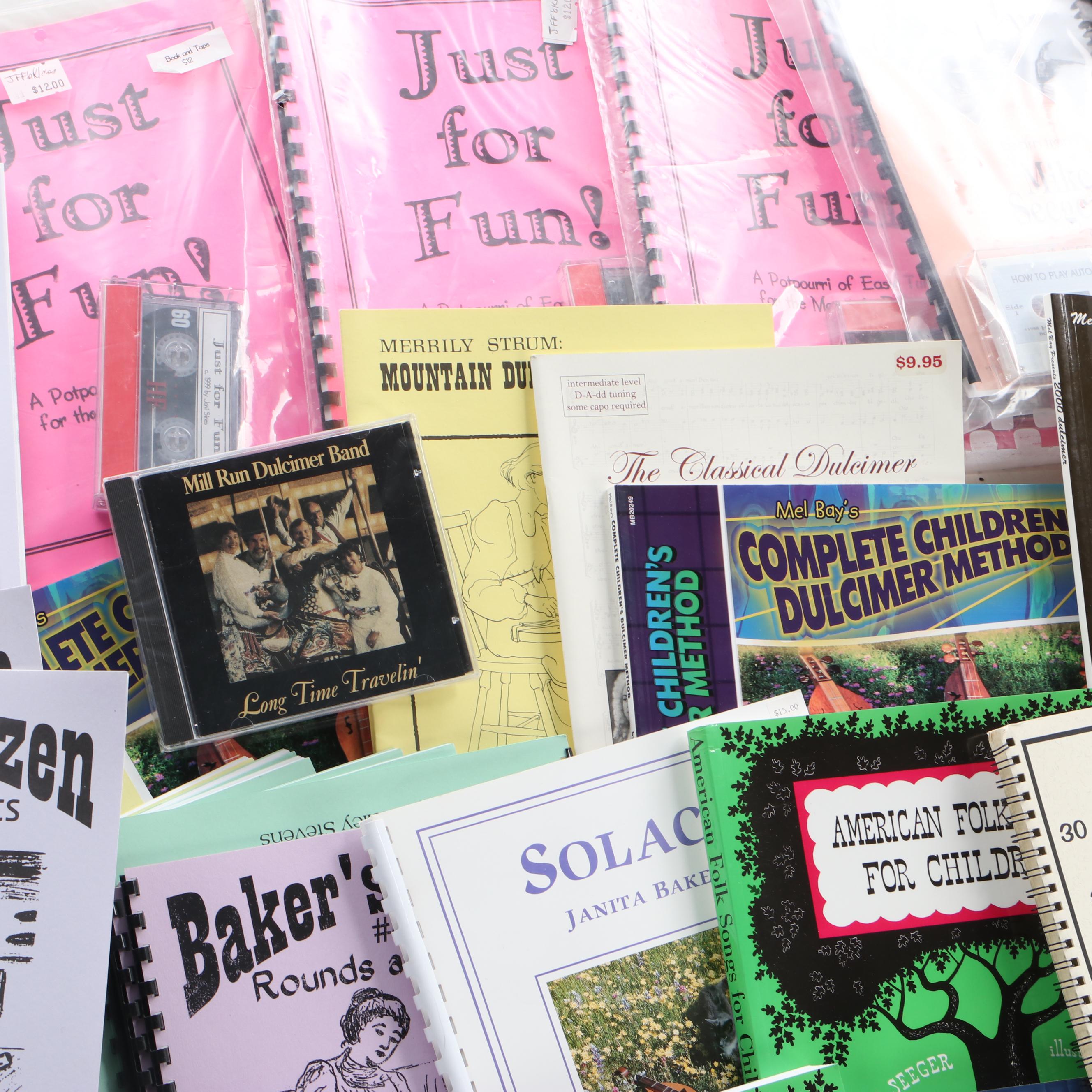 Mountain, Hammered and Fretted Dulcimer Songbooks and Instruction Manuals