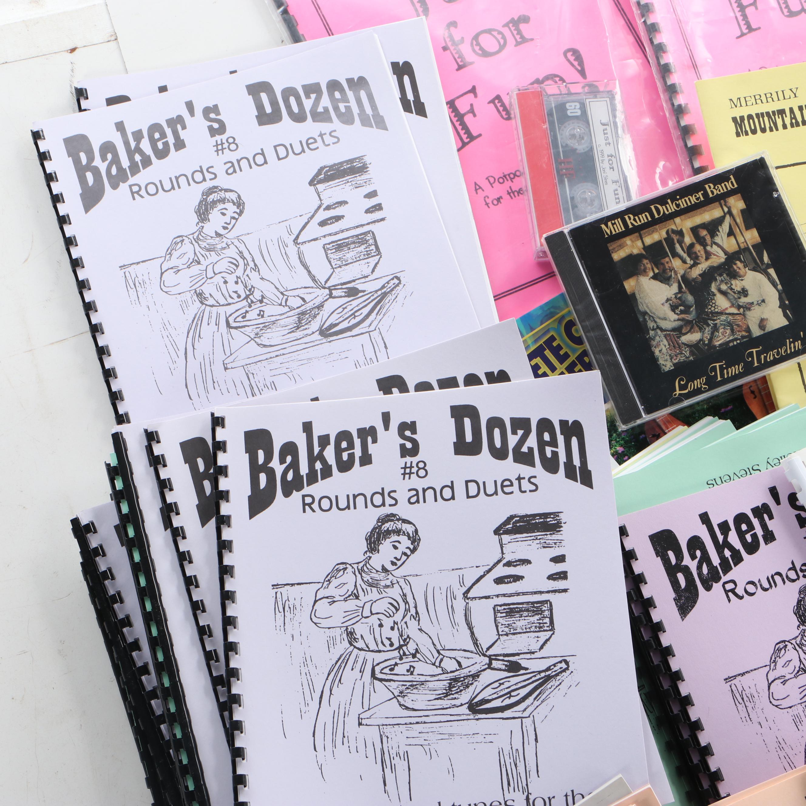 Mountain, Hammered and Fretted Dulcimer Songbooks and Instruction Manuals