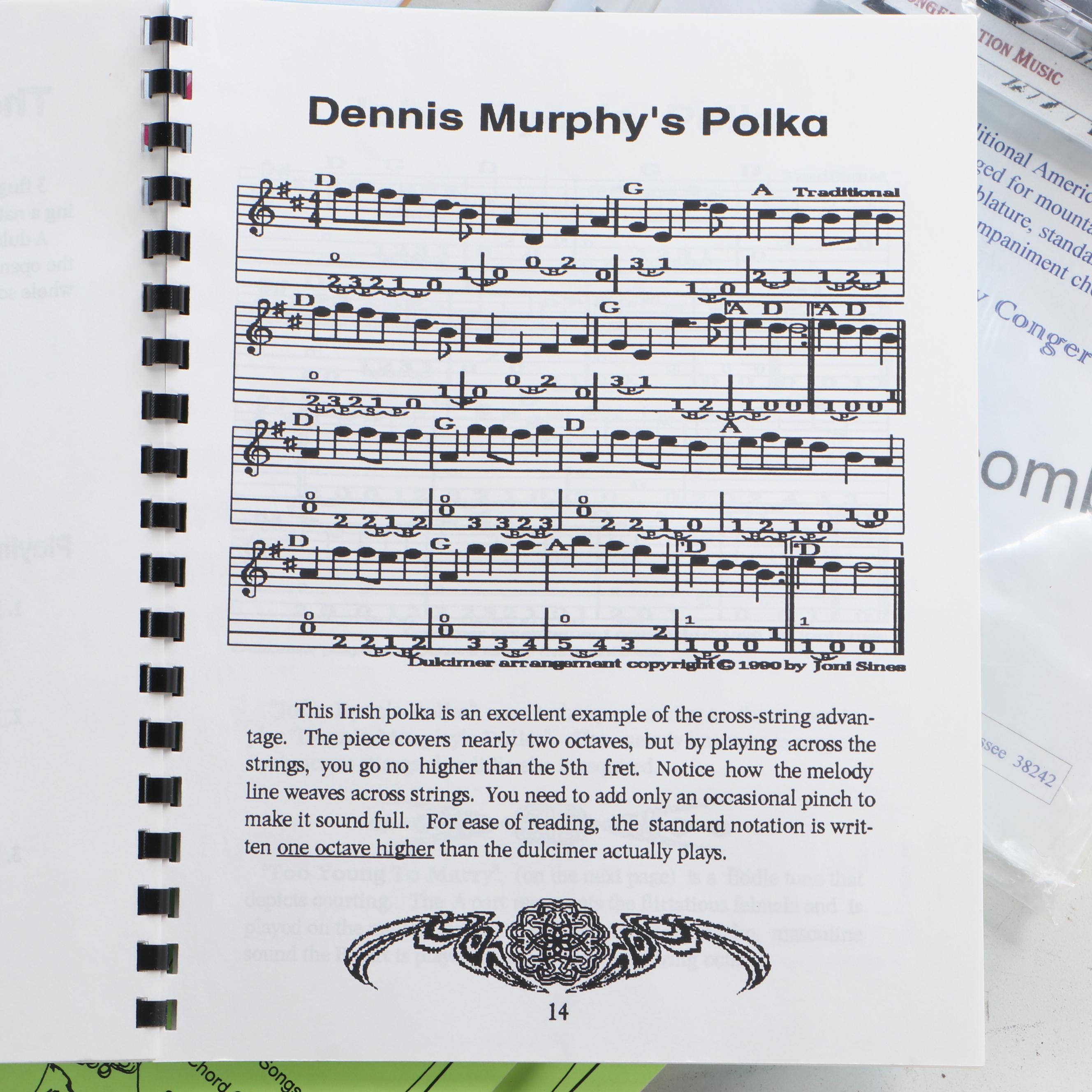 Mountain, Hammered and Fretted Dulcimer Songbooks and Instruction Manuals