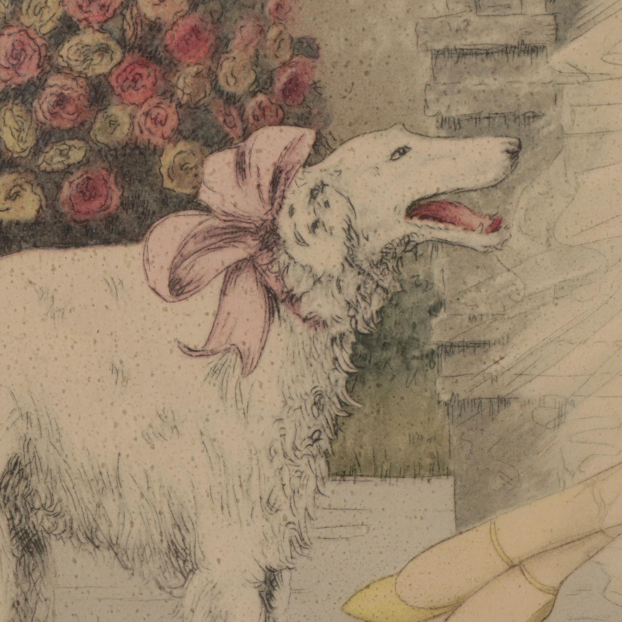 Art Deco Lithographs Including Courcelles "In Repose" EBTH