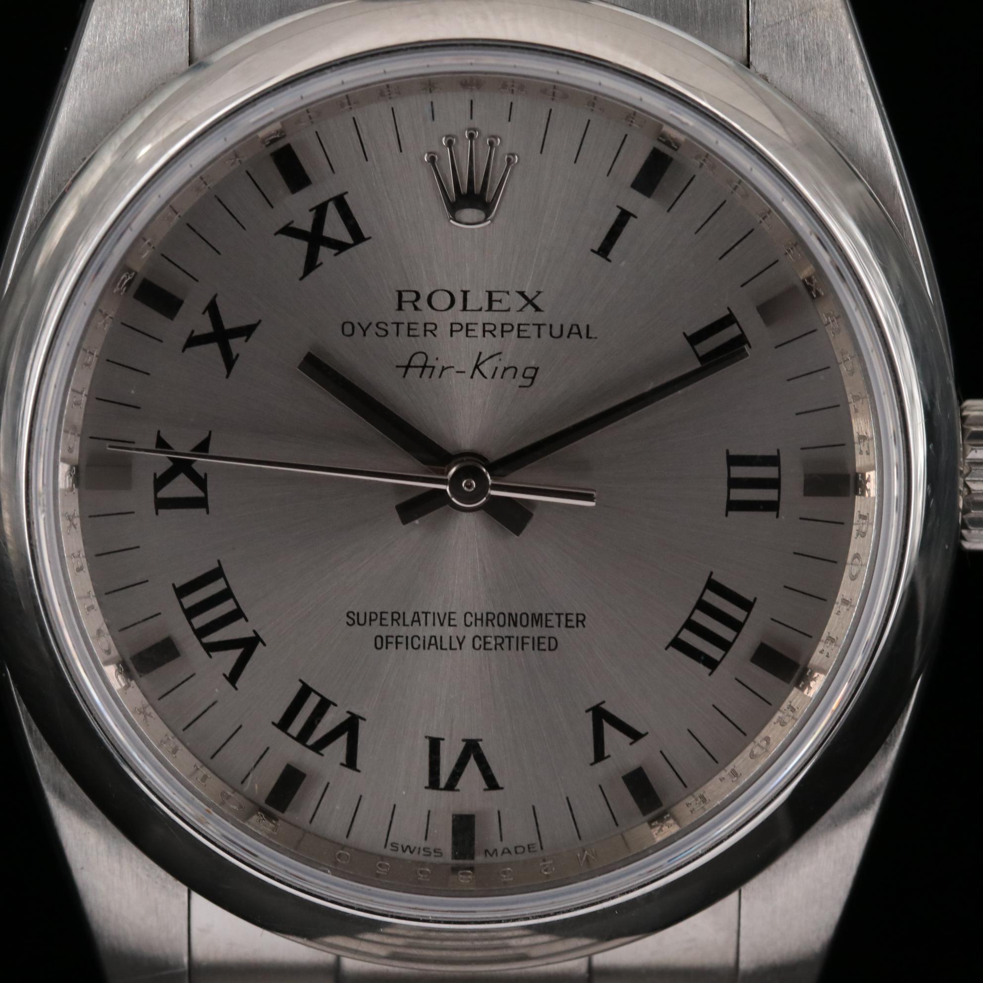 Rolex Air - King Stainless Steel Automatic Watch, 2008