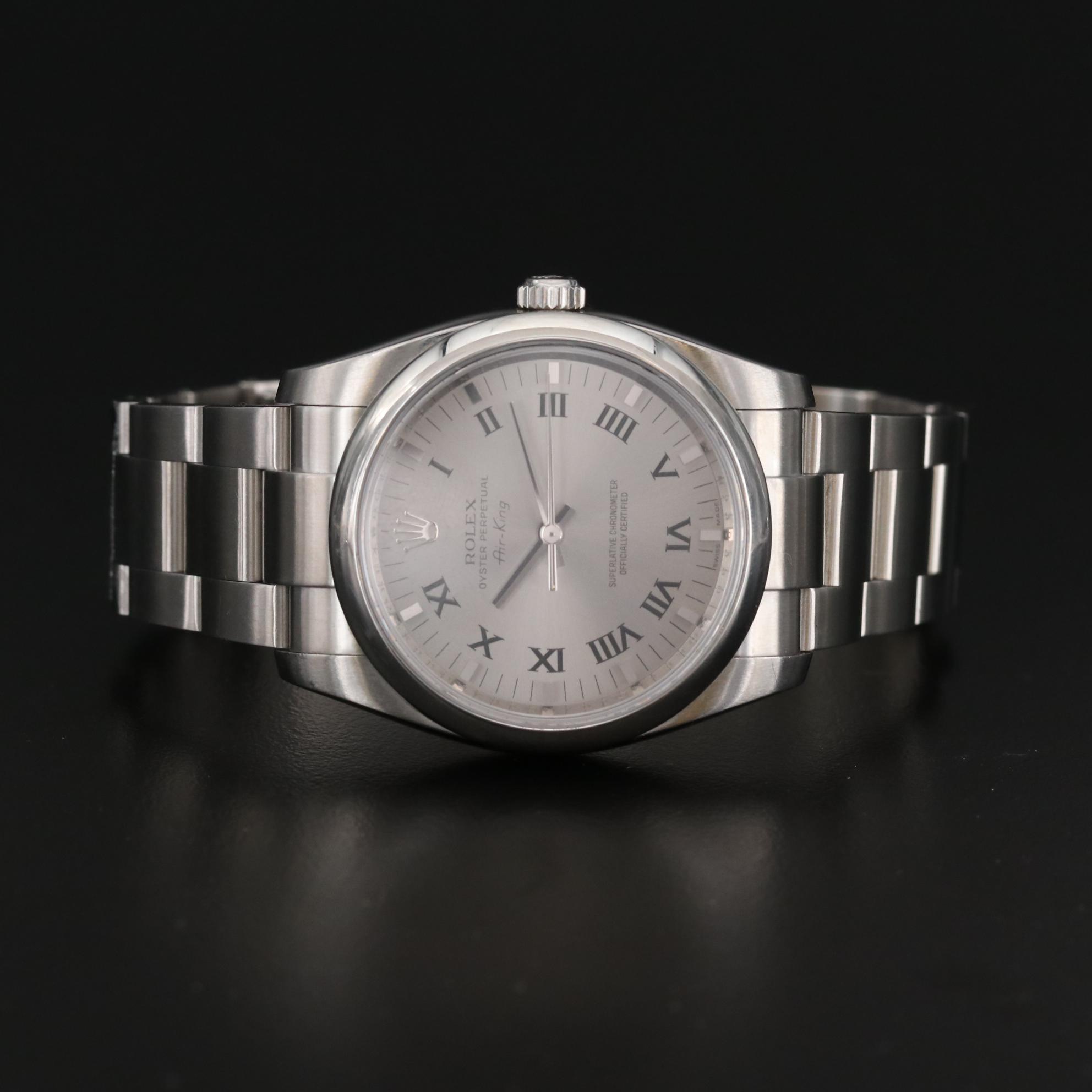 Rolex Air - King Stainless Steel Automatic Watch, 2008