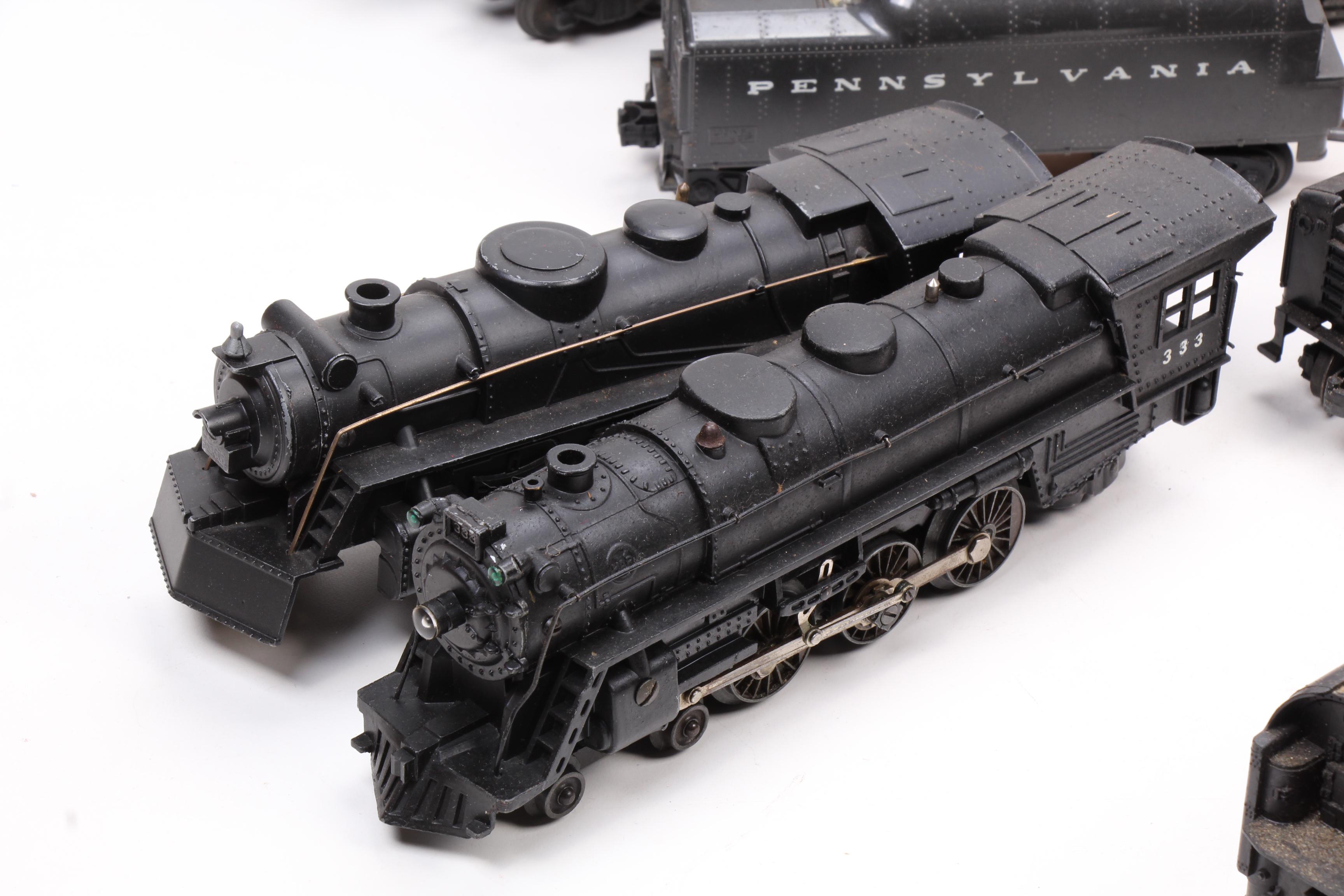 Lionel O Gauge Model Trains with Locomotives, Vintage