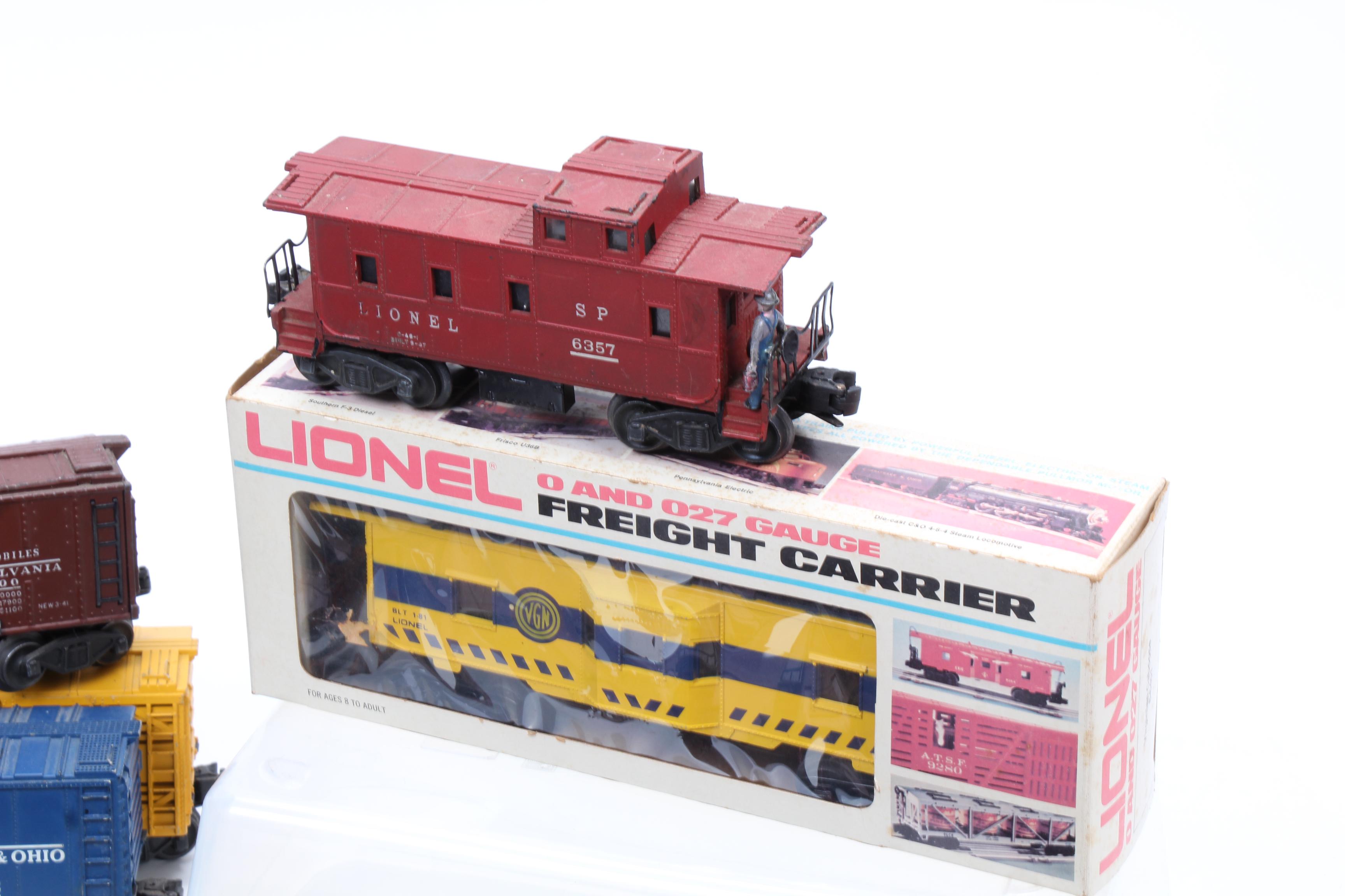 Lionel O Gauge Model Trains with Locomotives, Vintage