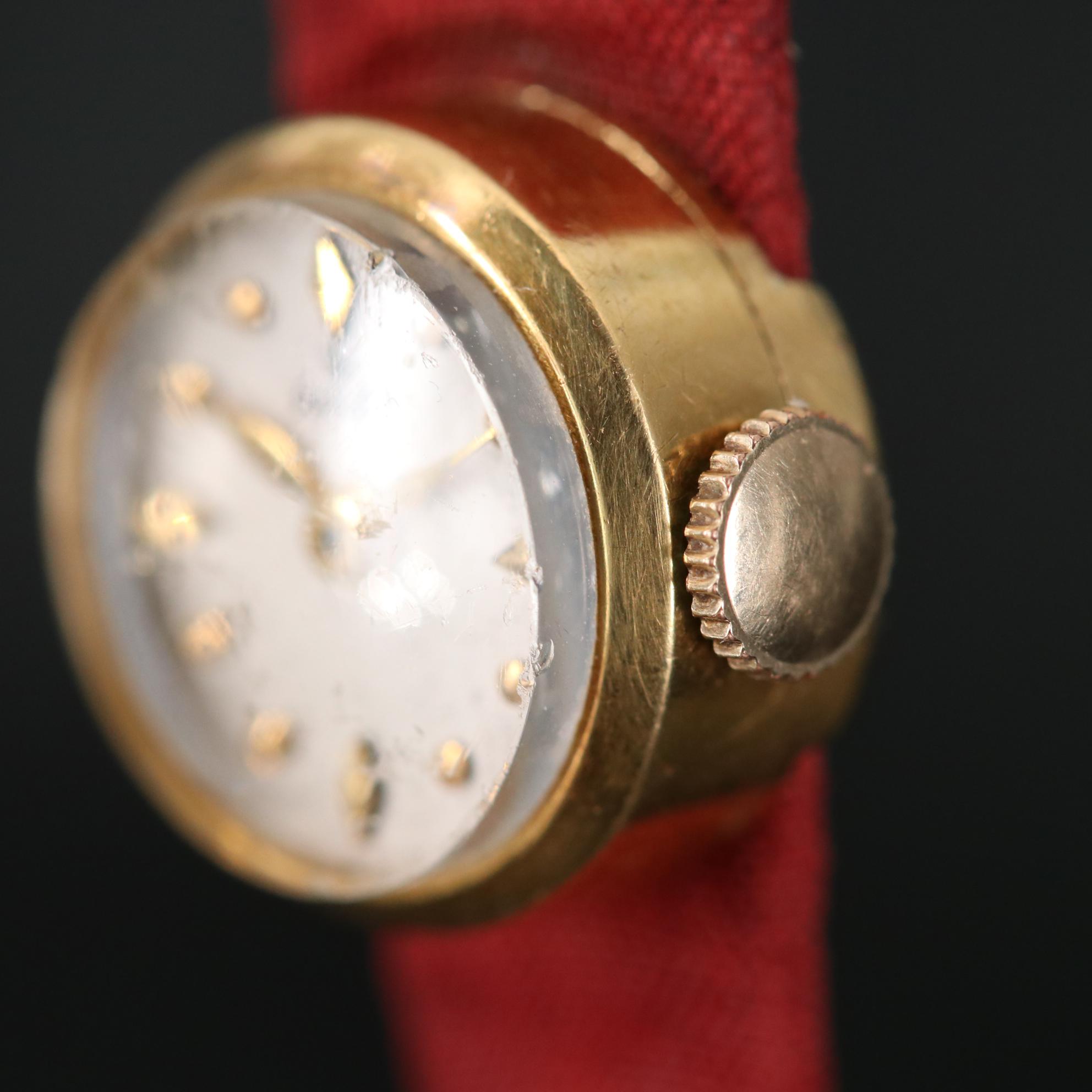 Rolex Orchid Chameleon 18K Yellow Gold Watch, Vintage