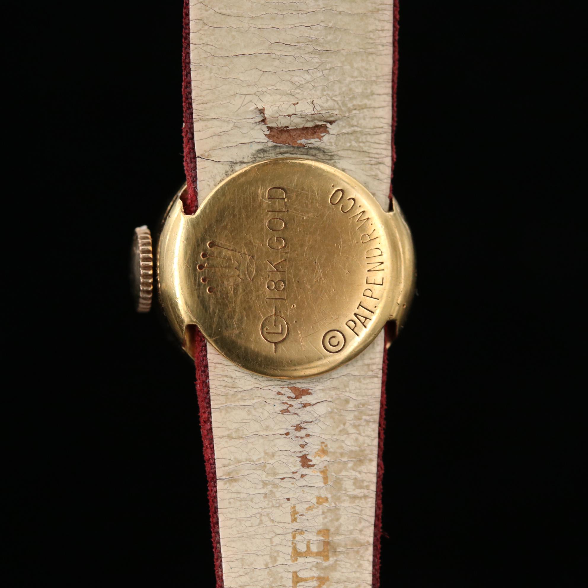 Rolex Orchid Chameleon 18K Yellow Gold Watch, Vintage