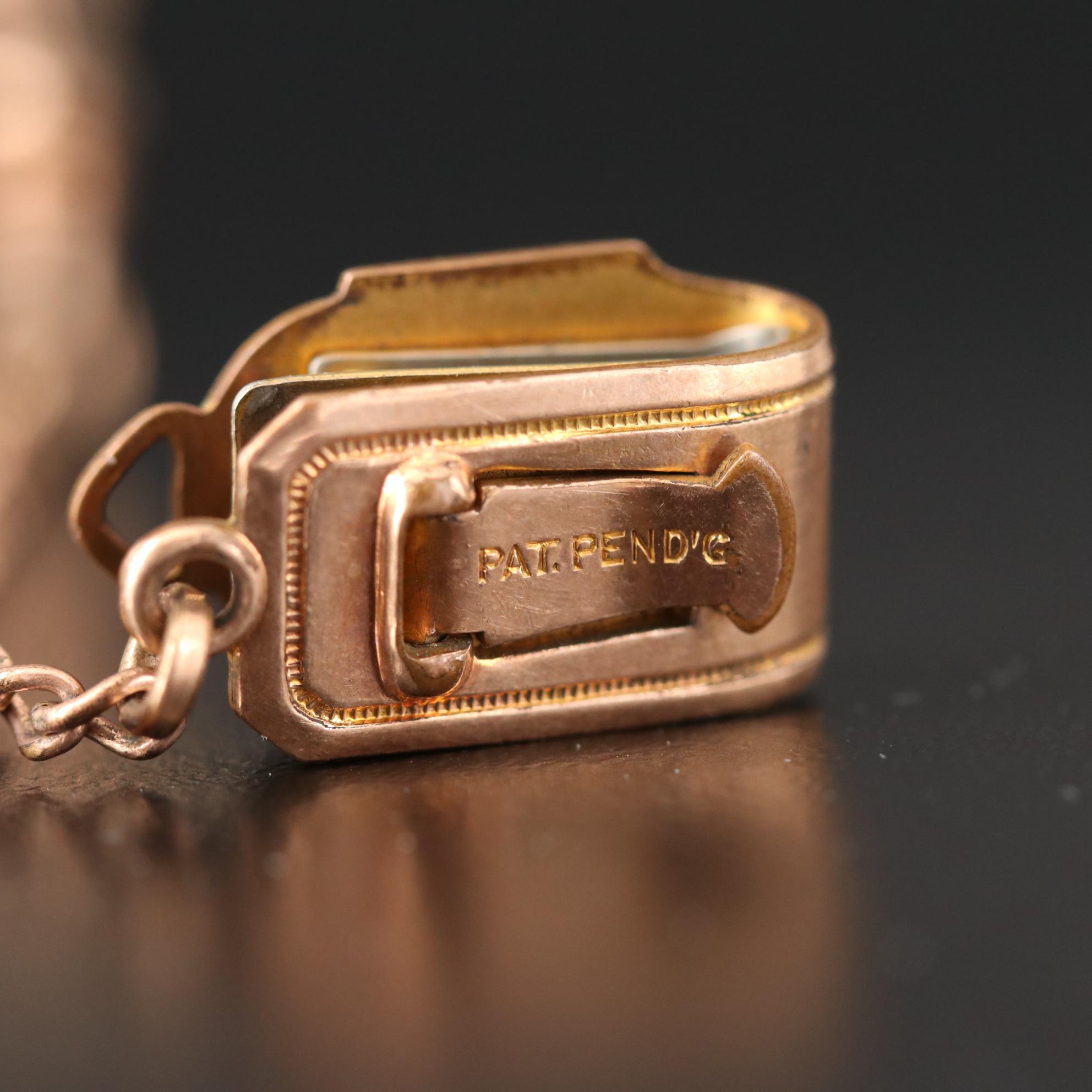 Antique Hampden Gold Filled Hunter Case Pocket Watch, 1911