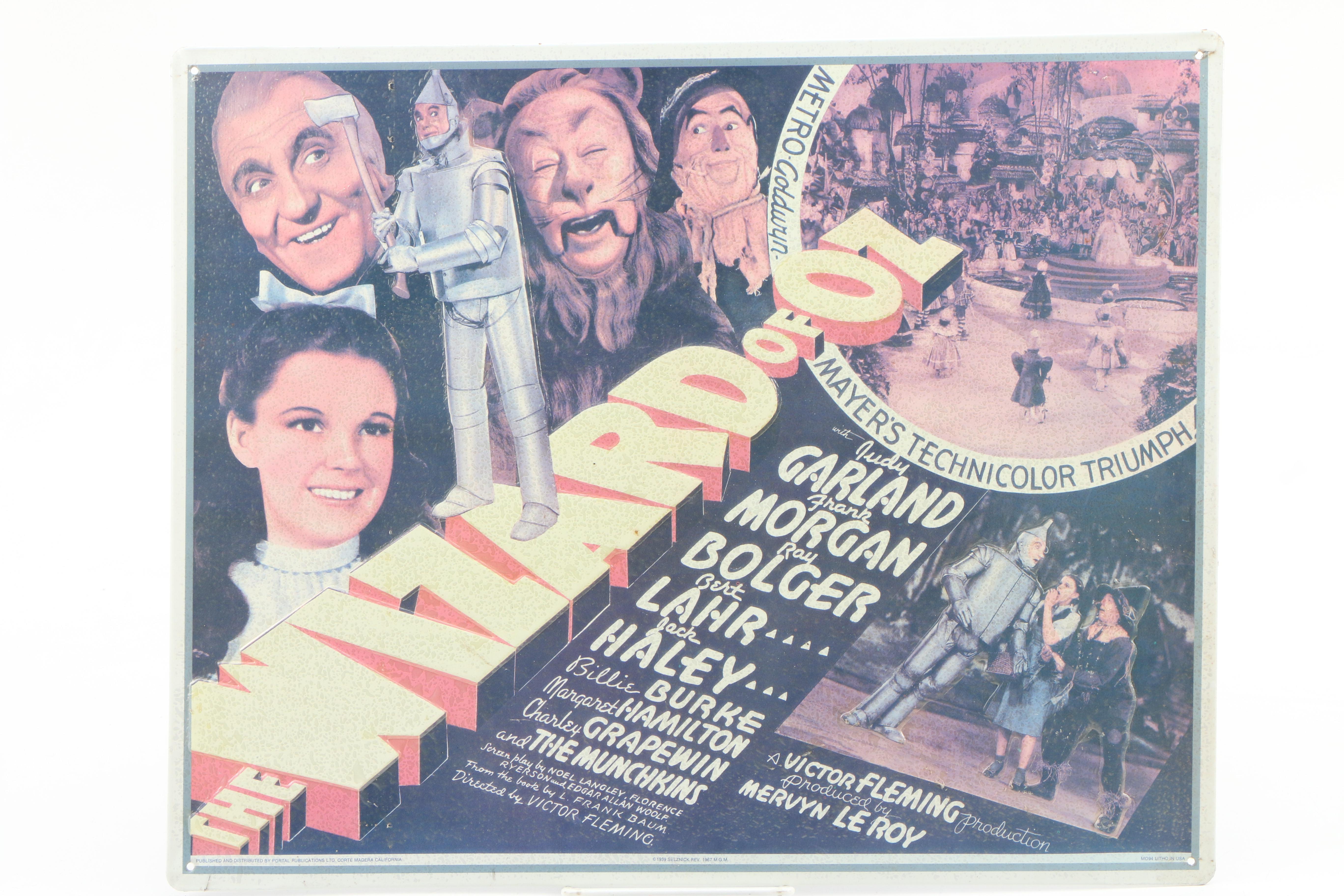 The Wizard of Oz, Victrola, and Other Tin Advertising Signs