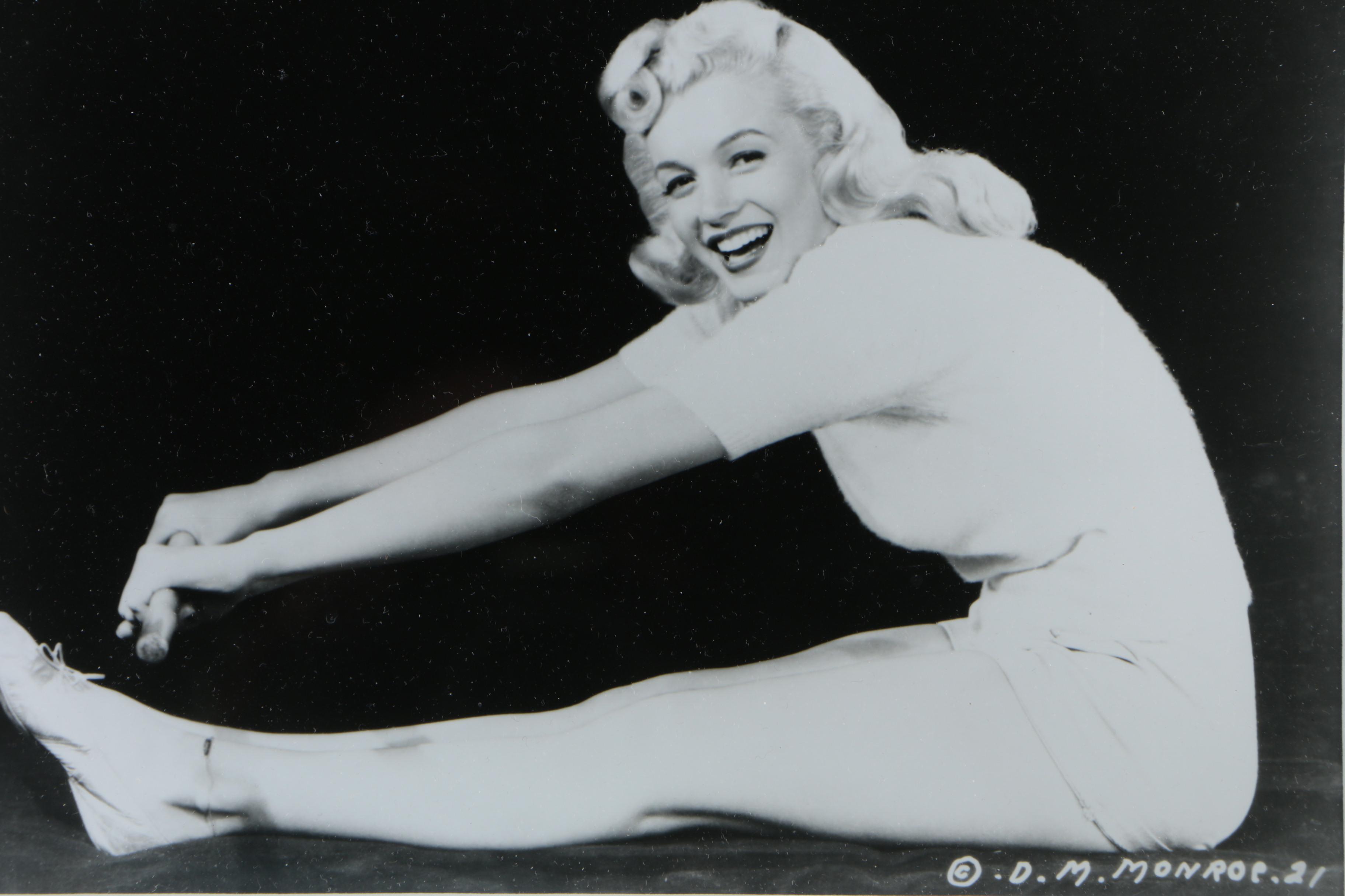 Framed Marilyn Monroe Black-and-White Photo Prints