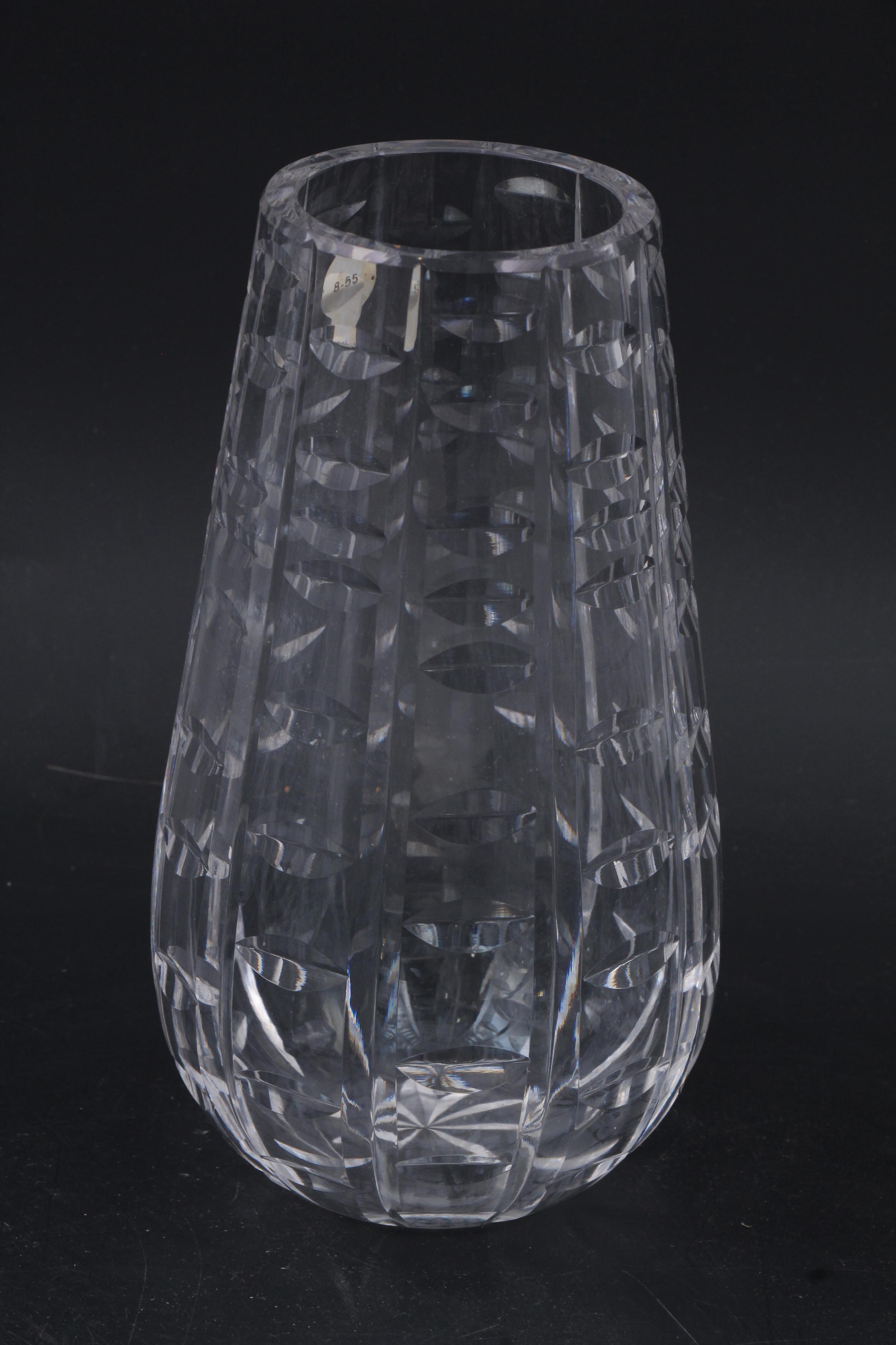 Waterford Crystal, Ralph Lauren and Miroslav Havel Vase and Glasses