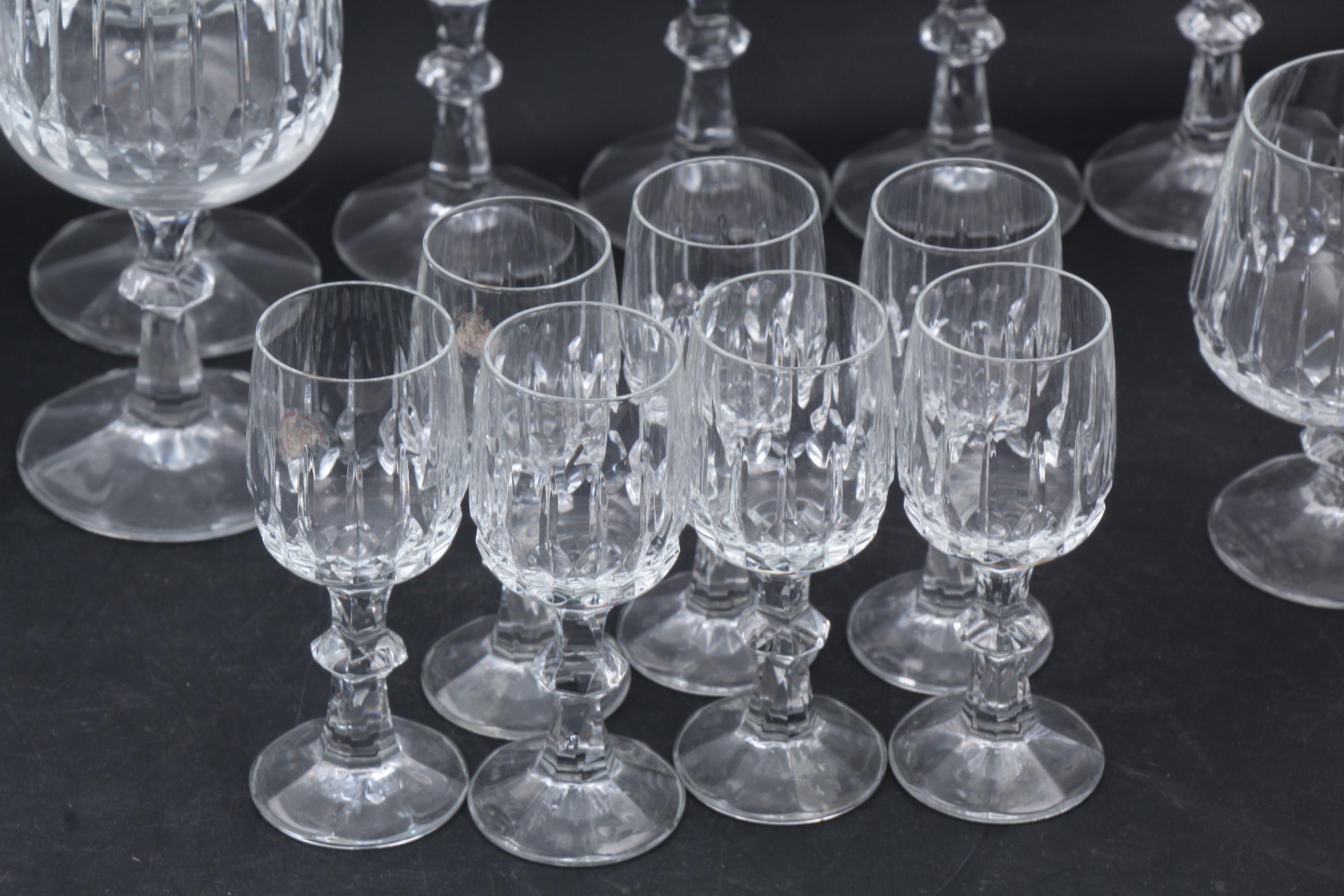 Schott-Zwiesel "Tango" Crystal Stemware, Late 20th Century