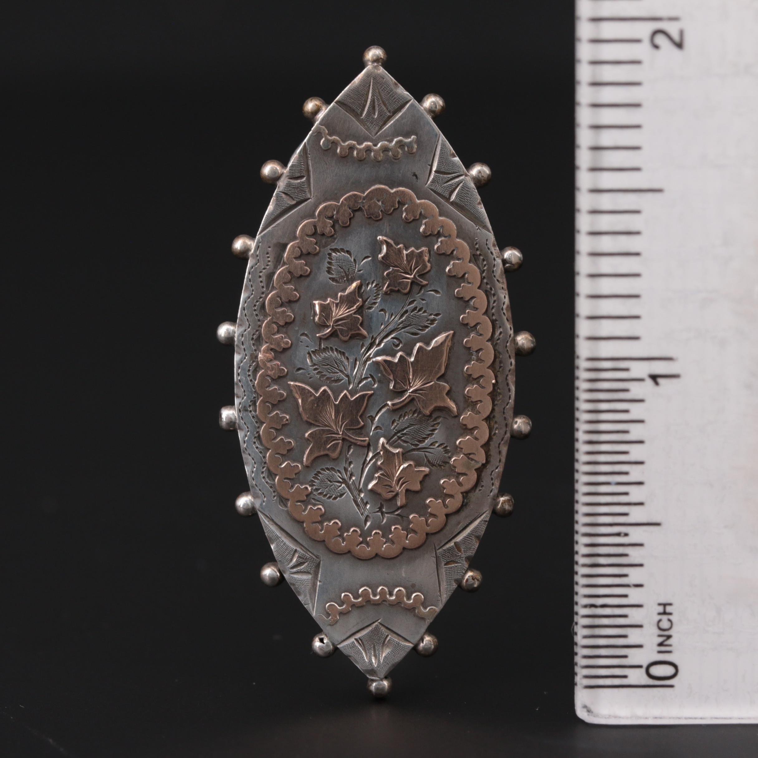 Victorian Sterling Silver Brooches Featuring Sydenham Brothers