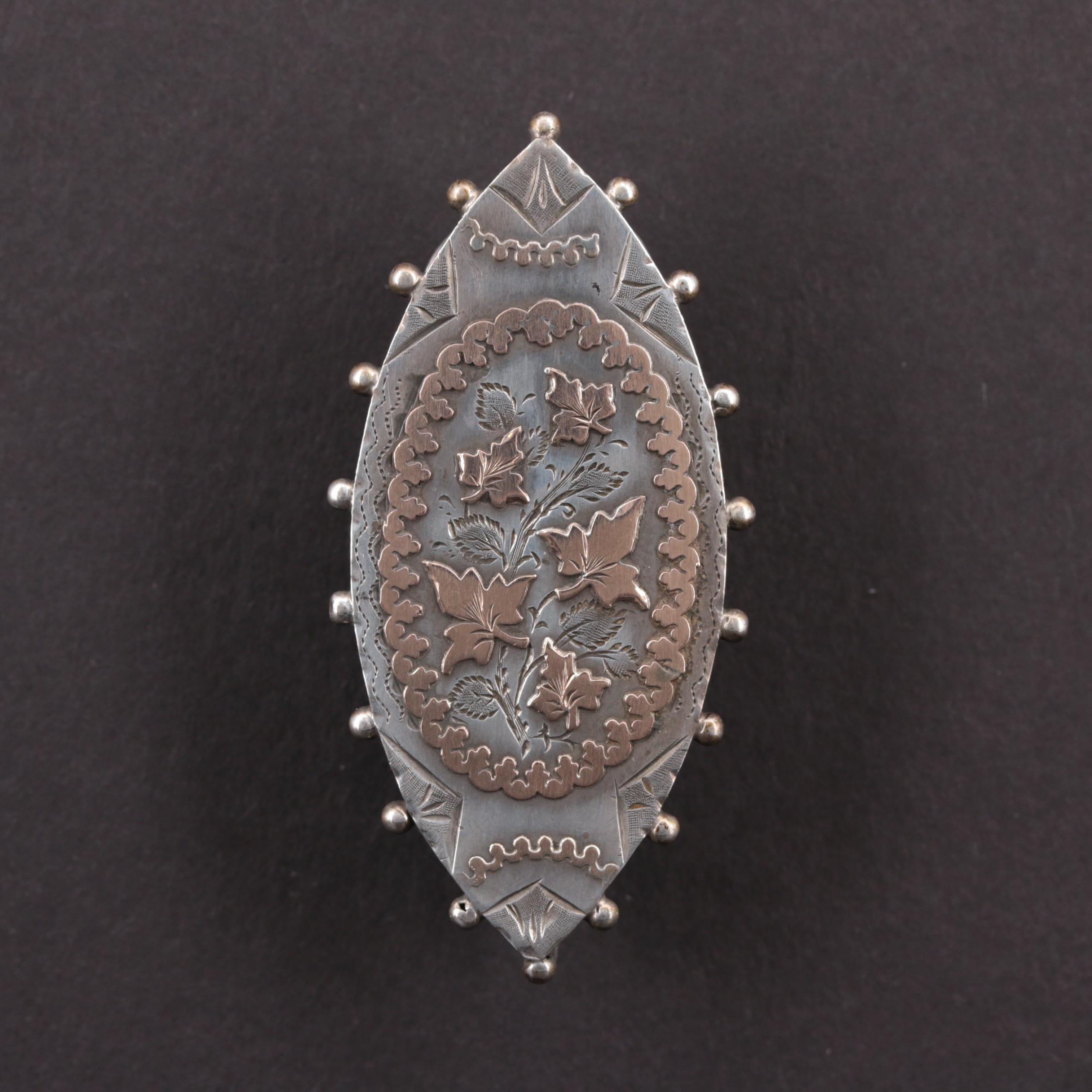 Victorian Sterling Silver Brooches Featuring Sydenham Brothers