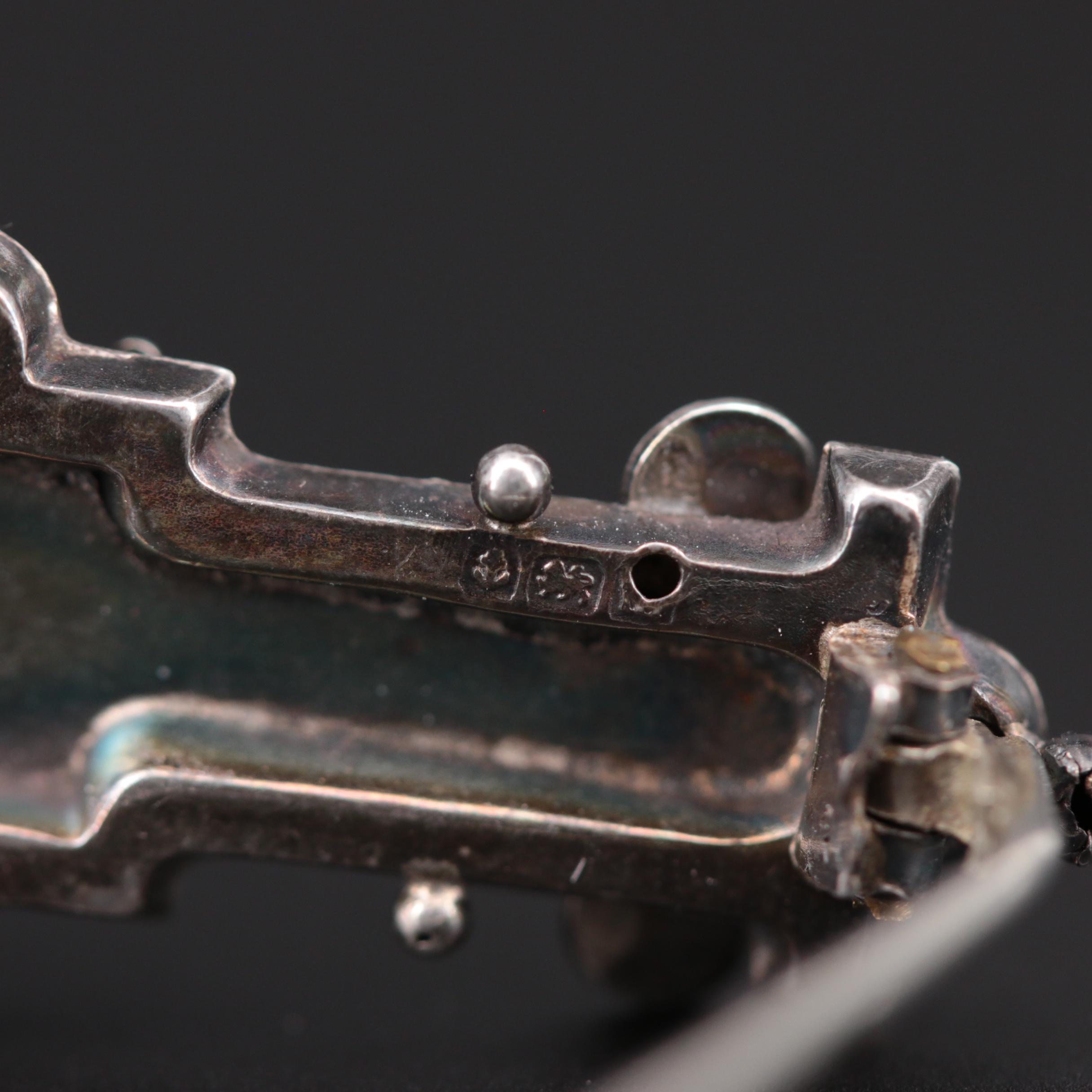 Victorian Sterling Silver Brooches Featuring Sydenham Brothers