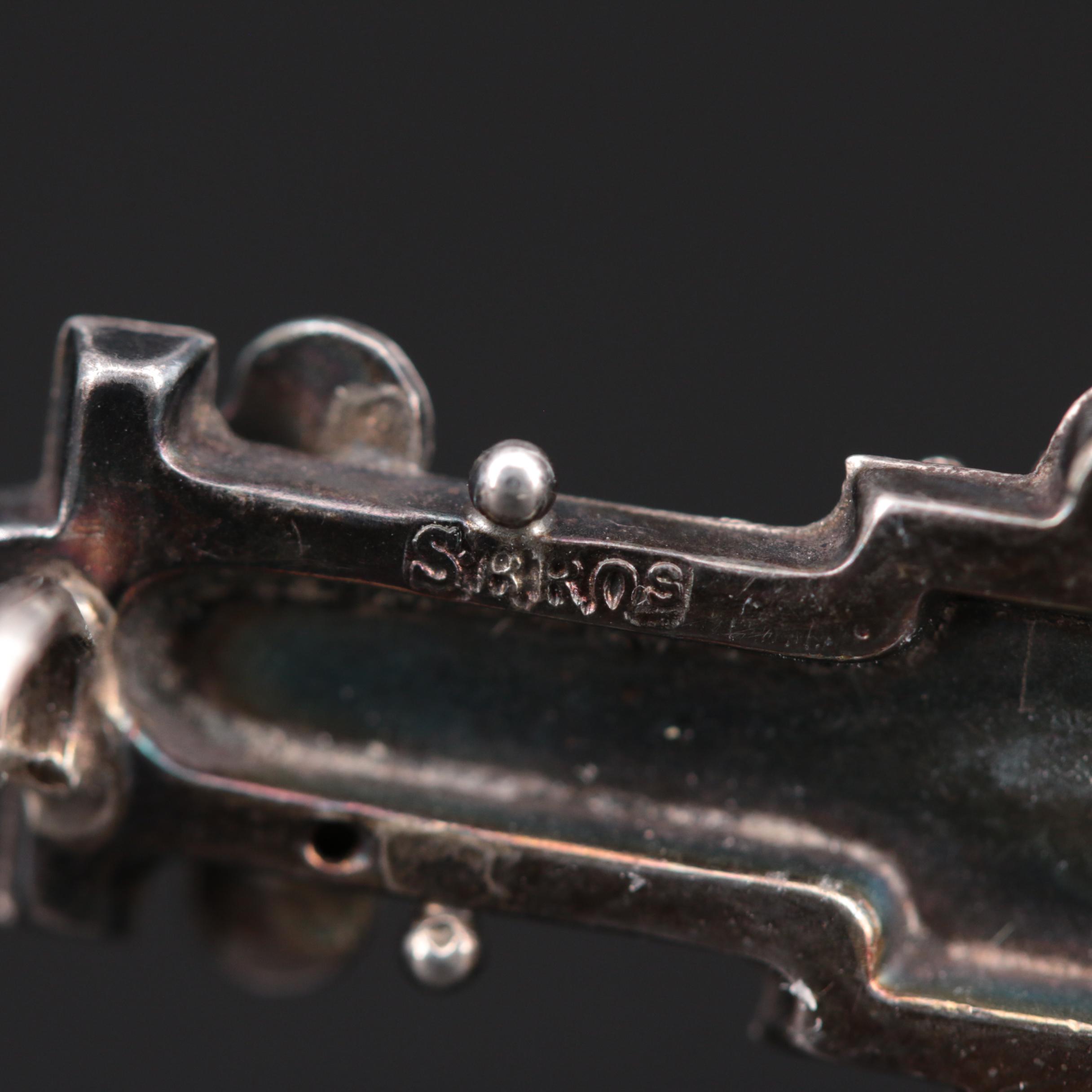 Victorian Sterling Silver Brooches Featuring Sydenham Brothers